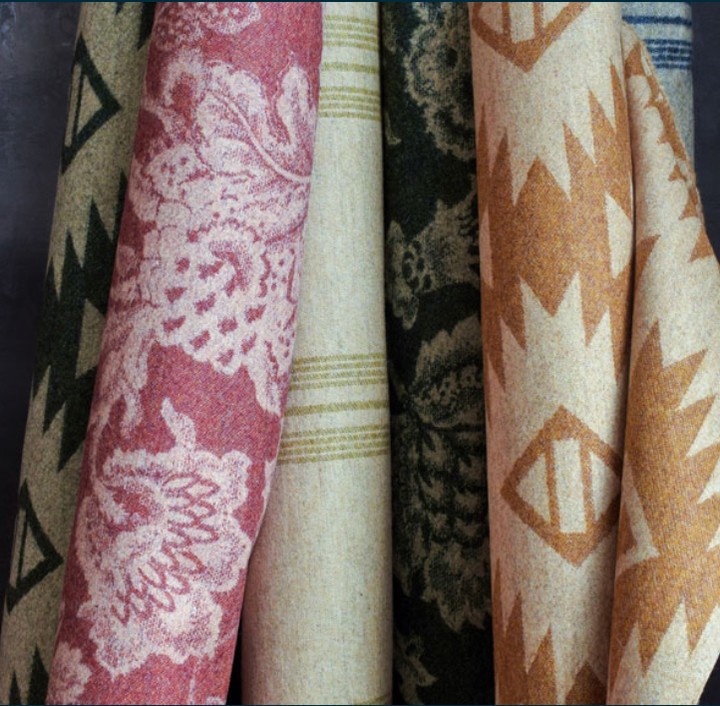 • Jacquard Wool •
Ian Mankin's limited-edition collection features jacquard-woven fabrics crafted from melange-dyed Shetland wools, spun in Yorkshire to achieve rich tone and subtle variation, with the added benefit of wool’s naturally flame-retardant performance.
Woven in small runs at Ian Mankin's Lancashire weaving mill, each design embodies heritage craftsmanship, considered design, and enduring quality. Fully reversible, these fabrics offer flexibility, with both sides revealing a distinct yet complementary character.
#britishwool #ianmankin #bristolfabricstockist #ianmankinstockist #reversiblejacquardwool