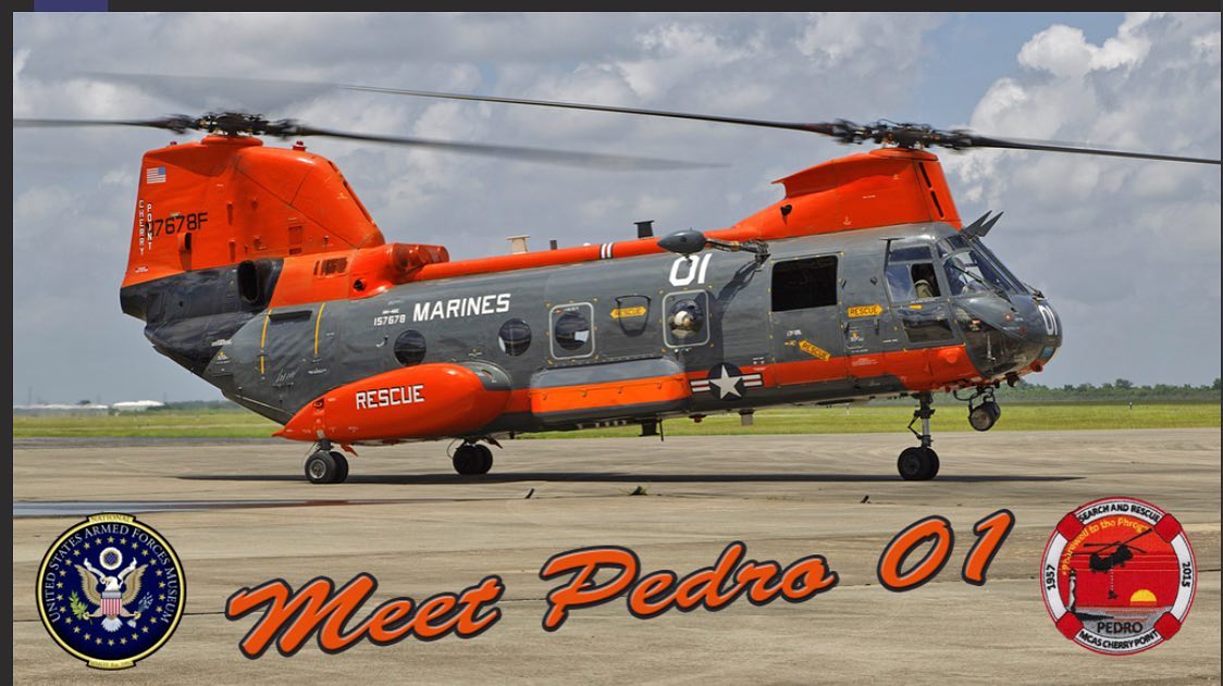 Want to know more? Please follow the link on our profile! #pedro01 #sar #cherrypoint #hh46 #ch46 #seaknight #phrogsforever