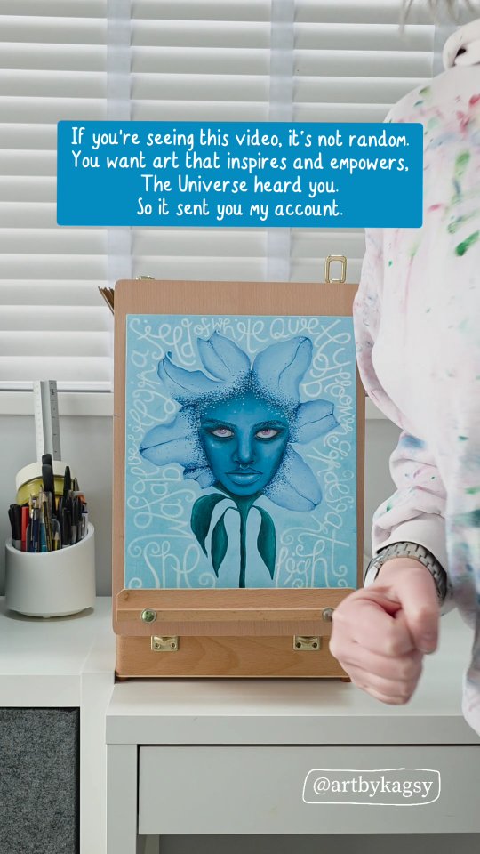 Do you want art that inspires and powers you? Yeah, me too! That's why I create art that does just that. My art is a constant reminder of how much a powerful badass you are, in the nicestp possible way of course.
I see you!
Love and Light, Kagsy x
#SurrealArt #Art #Surrealism #StatementArt #ArtWithMeaning