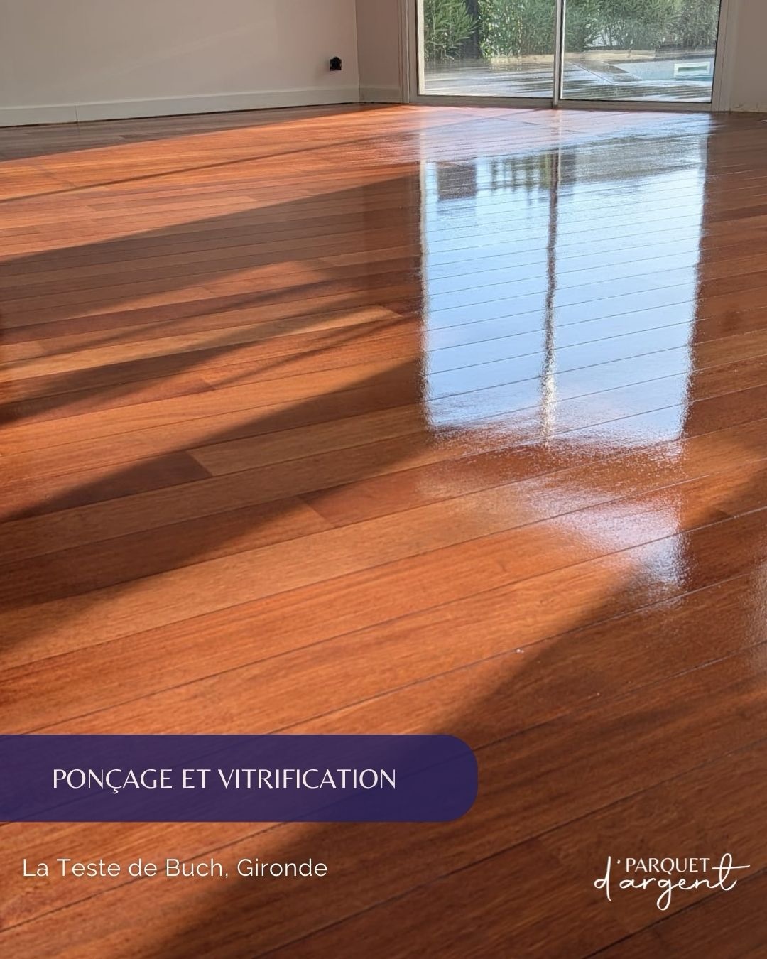 Rénovation d’un parquet en merbau – 50 m² à La Teste-de-Buch 🪵
Ponçage et nouvelle finition pour redonner éclat et profondeur à cette essence chaleureuse.
📍 Intervention sur le Bassin d’Arcachon par Parquet D’argent
📩 Devis gratuit en Gironde
#parquetdargent #renovationparquet #poncageparquet #merbau #latestedebuch