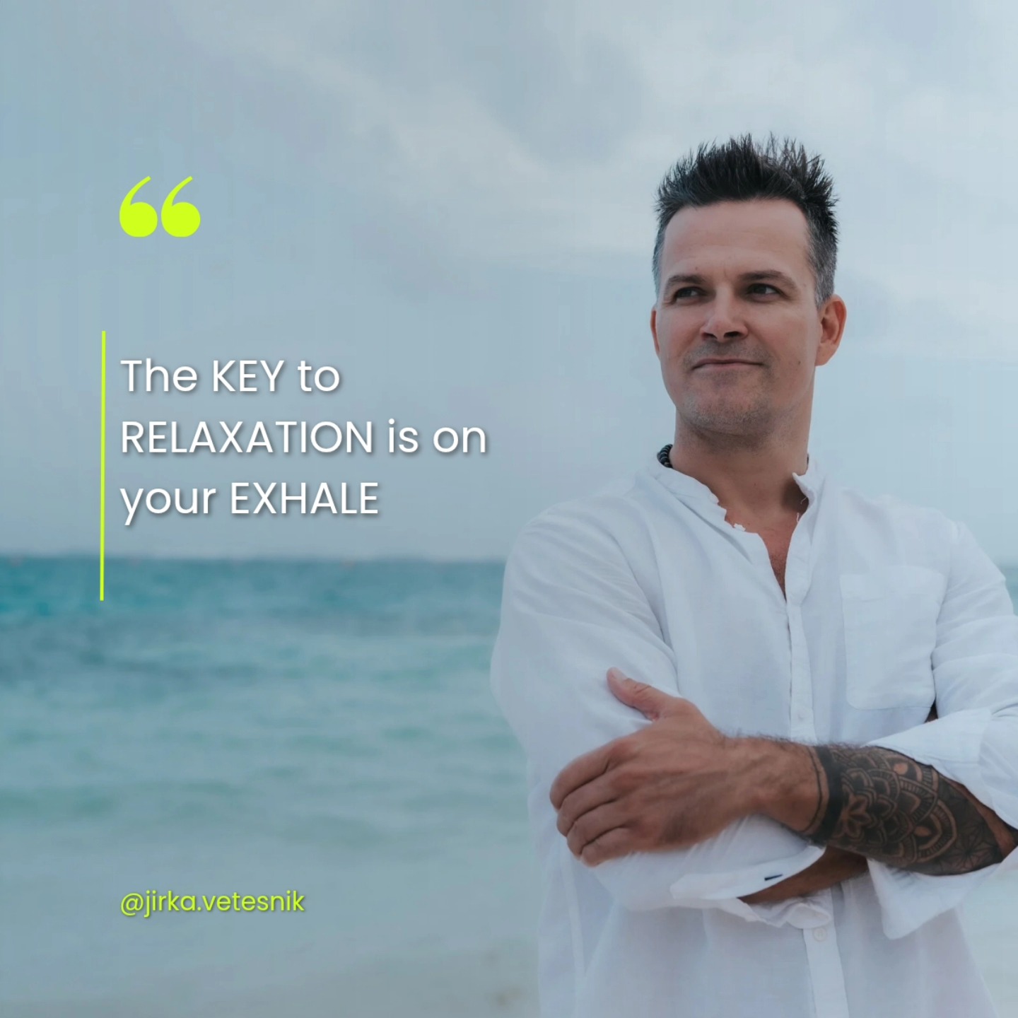 We breathe around 22000 times a day on average.
And most of us barely notice a single one.
We typically breathe high into the chest, shallow and fast.
Now imagine activating fight-or-flight with every single inhale.
➡️ What if you could reverse that cycle? Try it now
Exhale slower, softer and longer than you think you should.
Feel a subtle wave of calmness taking over your body and mind.
That’s not just breathwork. That’s self-regulation.
Feel the shift?
Let me know in the comments.
💡The exhale is your doorway to peace and presence.
The first step on your way home.
#breathwork #relaxation #nervoussystem #selfregulation #mentalhealth #resilience