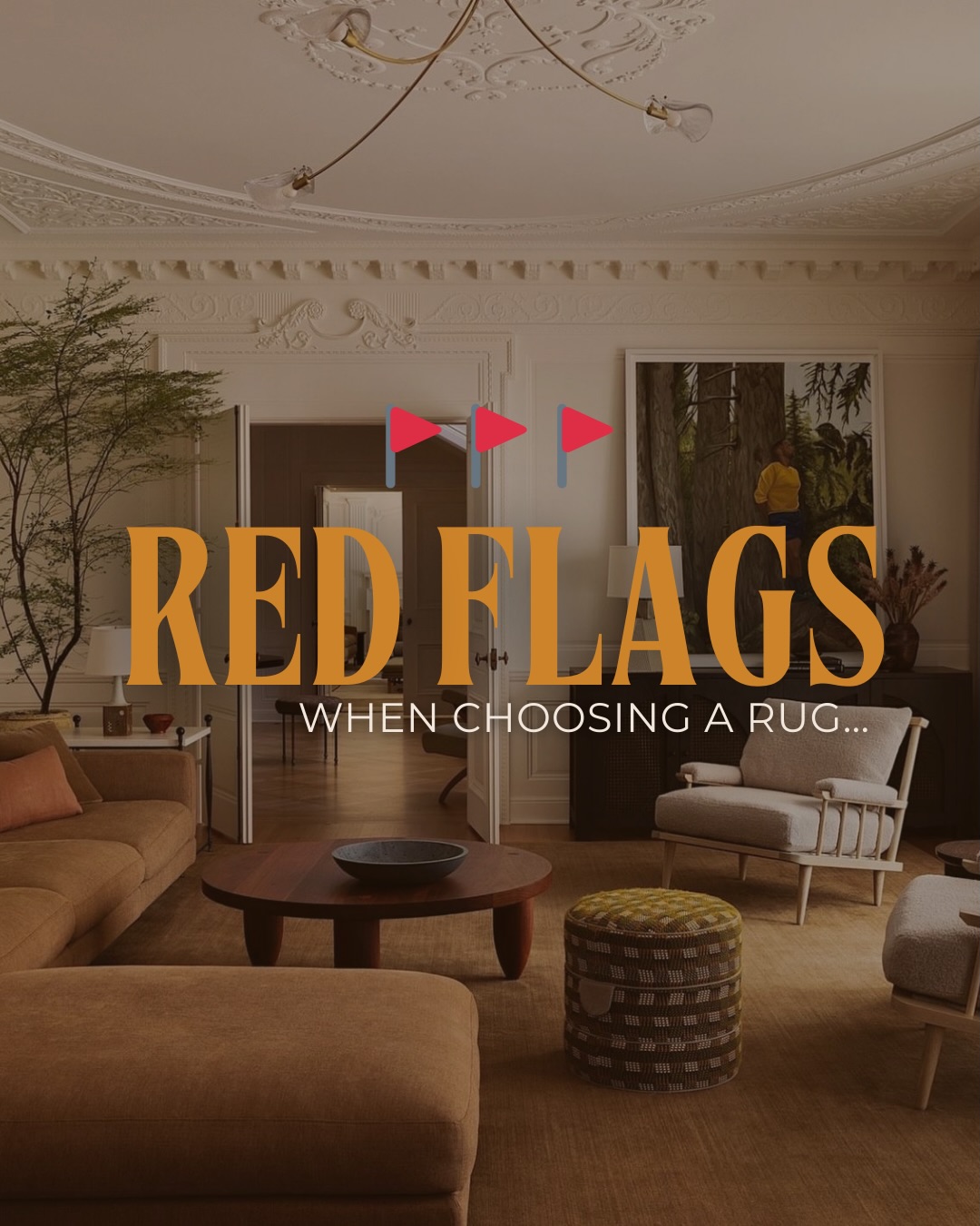 RED FLAGS🚩 to avoid when choosing the size of your rug!
I’ve made this mistake a few times, when something feels off it’s usually the rug! Rule of thumb is bigger is usually always better!
Rug Sizing guide
#interiordesigntips #tipoftheday #homehacks #redflag #rugsofinstagram