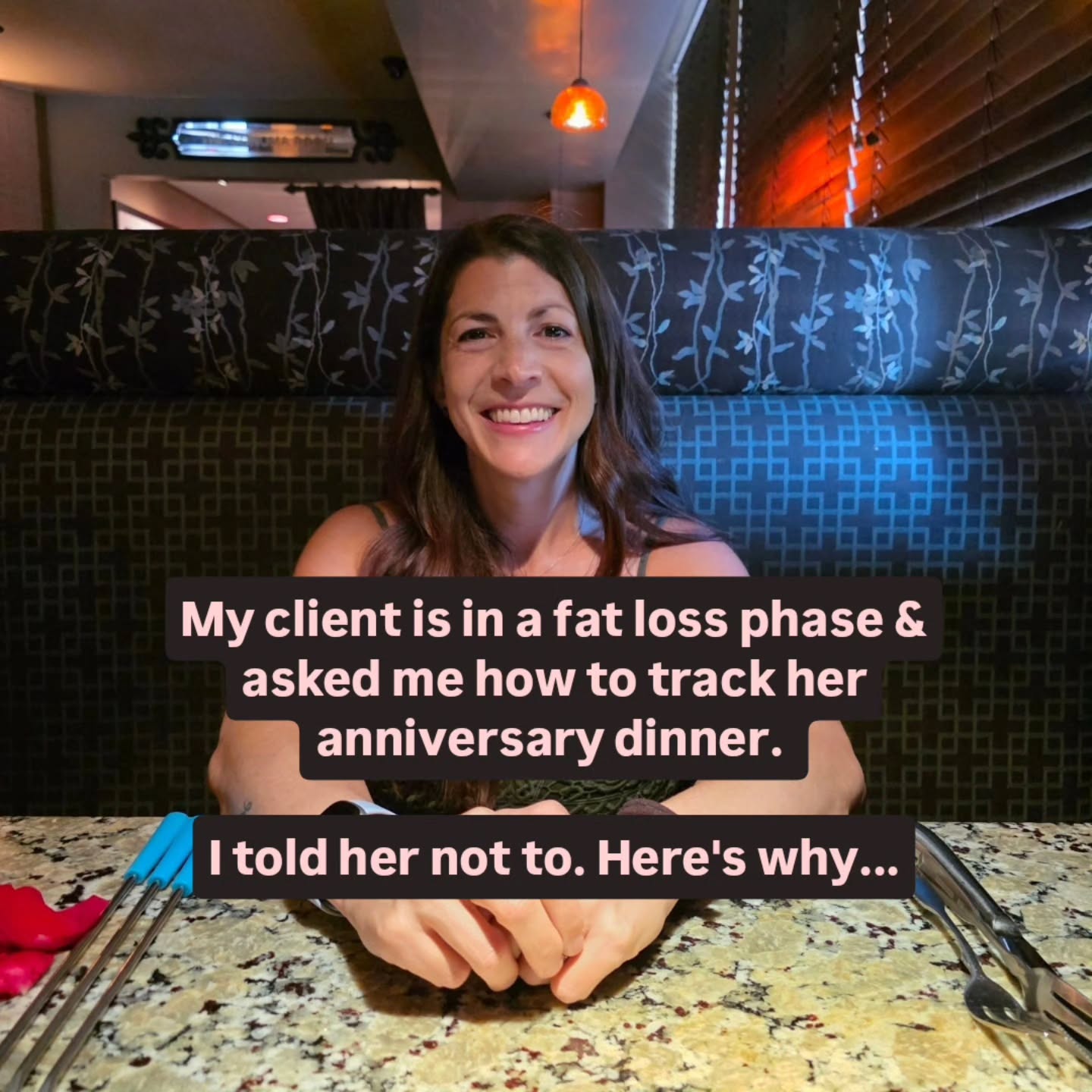 One of the biggest reasons diets don't work?
They don't allow flexibility for real life.
Dinners out.
Anniversaries.
Vacations.
Girls' nights.
When something feels like a threat to your progress, you either:
-Avoid it altogether
-Over-restrict leading up to it
-or spiral afterward
(I was guilty of all of the above 🙋♀️)
That's the problem with strict plans. They don't teach you how to live.
This is exactly why I'm so passionate to show women there is a better way...one in which you can be social & still reach your fat loss goals.
If you're ready for that kind of approach, DM me "SOCIAL."
#realisticweightloss #sustainablefatloss #loseweightandkeepitoff #loseweight2026 #fatlossover40