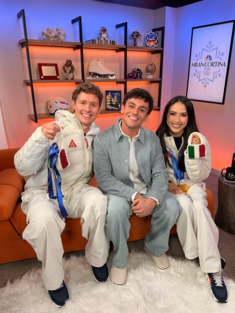 As we near the end of an amazing run at the Winter Olympics, we wanted to highlight what our two @teamgb stars @tomdaley & @maxwhitlock have been up to in Milan! 🇮🇹⛷️ @nbcolympics @youtube @thisisheart