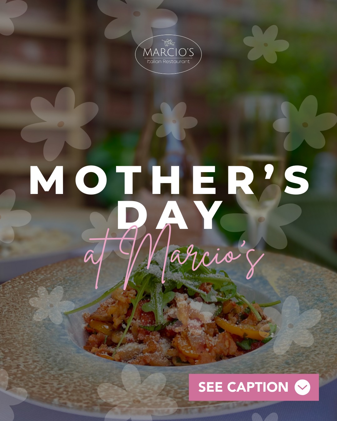 🌸 Mother’s Day Luxury Menu at Marcio’s Italian 🌸
This Mother’s Day, treat the most important woman in your life to an elegant Italian dining experience, lovingly curated by Chef Márcio.
✨ A refined journey of land and sea – fine meats, fresh seafood, signature pasta and indulgent desserts
🥂 £55 per person, including a complimentary glass of Prosecco on arrival
Choose from:
Beautiful Italian starters inspired by coastal and countryside regions
Elegant main courses – steak, seafood and classic Italian favourites
Signature pasta & risotto dishes (gluten-free options available)
A tempting selection of homemade Italian desserts
🌸 Children’s Mother’s Day Menu available – £35 per child
Check out our website for the menu and to book.
A relaxed, heartfelt celebration designed to be enjoyed slowly, with family, love and exceptional food 🇮🇹❤️
Limited availability – booking recommended.
PLEASE NOTE - we ask that you please call to make mother's day bookings so we can take a deposit over the phone. Thank you for your understanding.
📞 07768 431715
📧 info@marciositalianrestaurant.co.uk
💻 Please book mothers day bookings on the phone
🍷🍝 Slow evenings, full hearts, unforgettable flavours. We can’t wait to welcome you at our Bedford restaurant! ❤️🇮🇹
#MothersDayAtMarcios #ItalianDining #FamilyCelebration #BedfordFood #MothersDayLunch