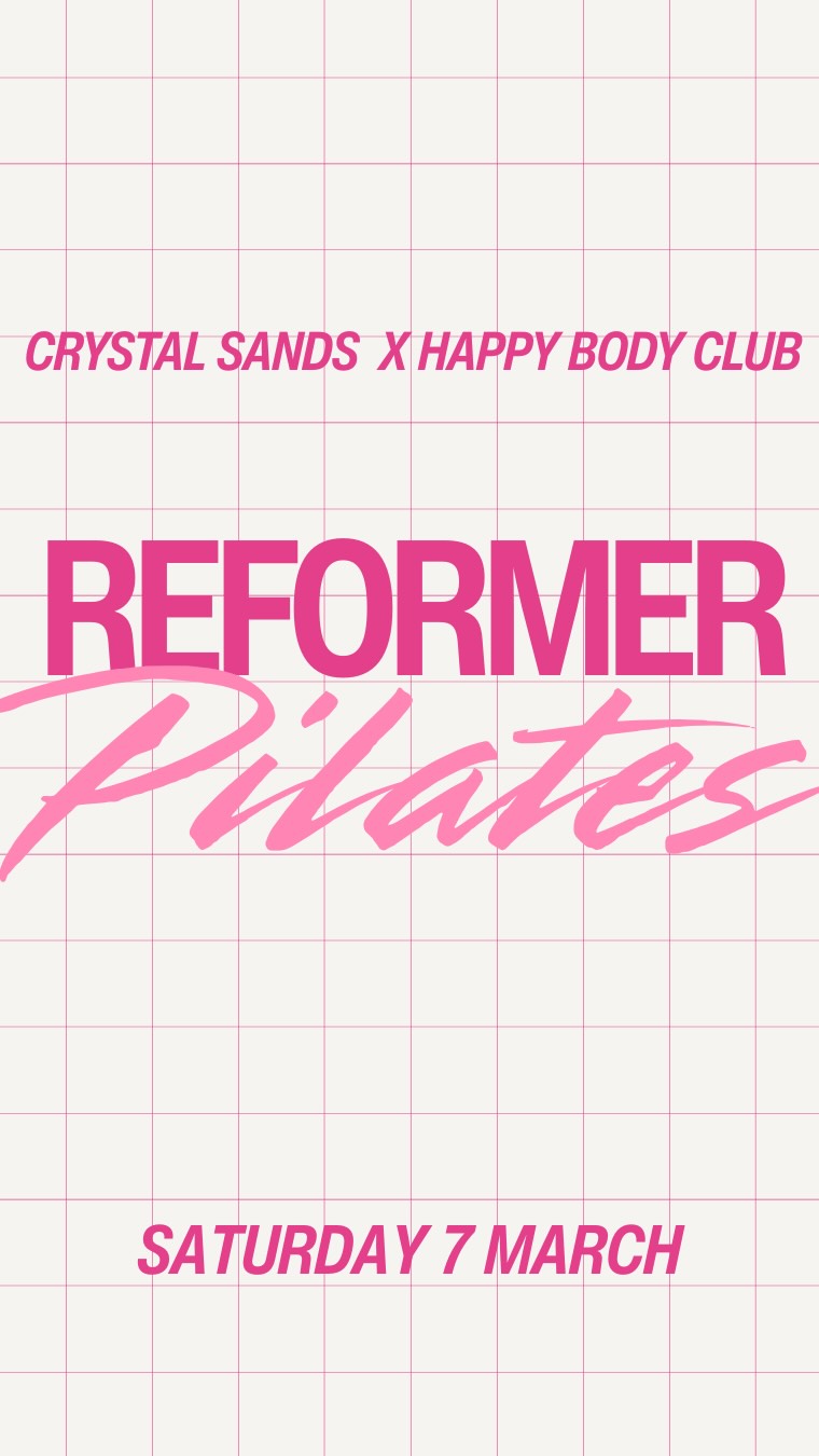 🩷 Crystal Sands x Happy Body Club 🤎
Grab your agenda’s & tell your besties!! This is one you don’t want to miss. 👀
Op zaterdag 7 maart hosten wij een exclusief Reformer Pilates Event in Middelharnis - Westdijk 48 met limited spots, so be quick!
Get ready for:
🤍 Reformer pilates classes
🍵 Matcha & iced caramel latté
🍪 Home baked sweets
🛍️ The perfect goodie bag: including Loavies items you will love
💝 Special GIVEAWAY for the ones who come
En dat allemaal voor maar €22,50, SAY WHAT? 🤗
After your class you can come shopping at our sport pop-up with the LOAVIES x FE/MALE FIT HOUSE collection 🫶 MORE INFO SOON!
Book your class via the link in bio, spots are limited!
HURRY UP… 🏃♀️
#reformerpilates #pilatesevent #sportclothing #bestieday