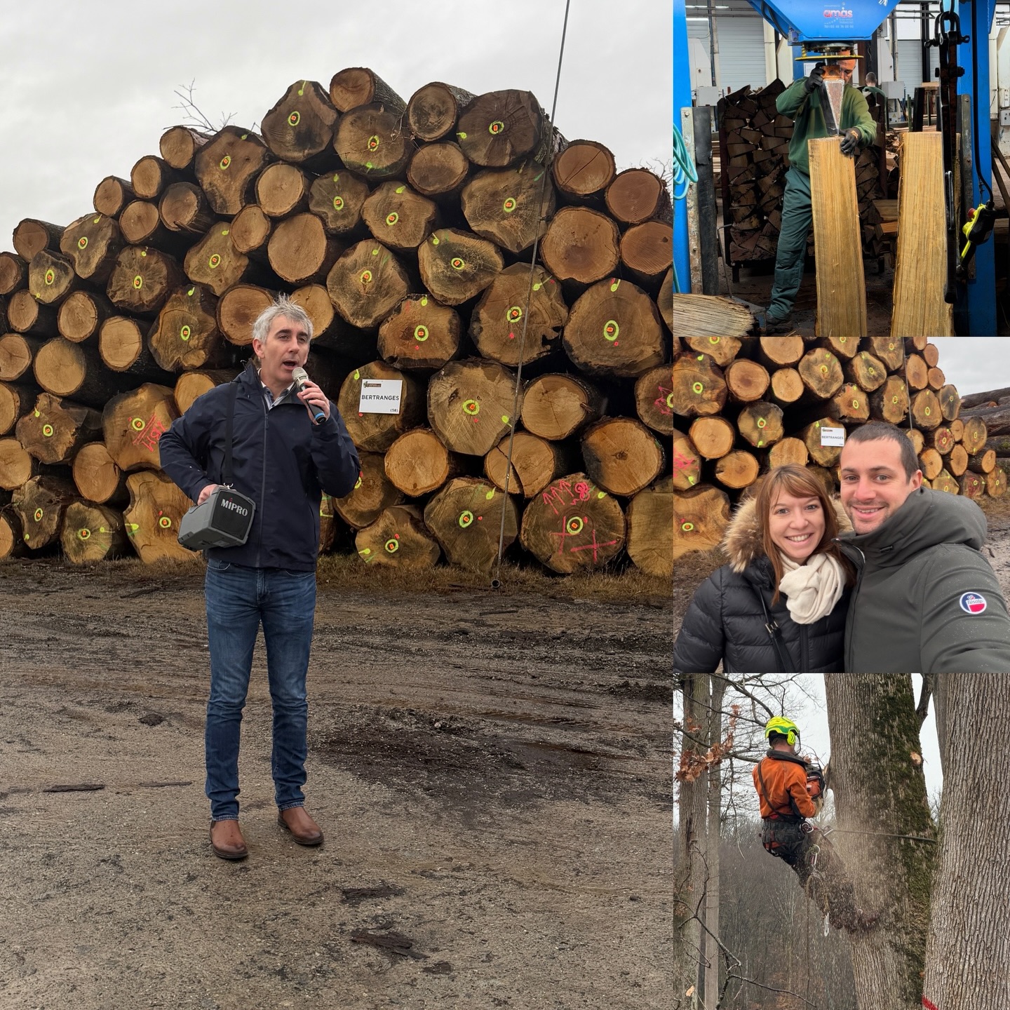 De la forêt… jusqu’au vin 🌳🍷
Immersion au cœur de la mythique forêt de Tronçais dans l’Allier, reconnue pour la qualité exceptionnelle de ses chênes, si précieux pour la fabrication des tonneaux bourguignons.
Après avoir découvert récemment chez nos tonneliers partenaires la naissance d’un fût, nous sommes allés cette fois à l’origine, en forêt, accompagnés par l’ONF. Sélection des arbres, gestion durable, renouvellement patient des parcelles… un travail qui se pense sur plusieurs générations.
La visite s’est terminée dans une merranderie, là où les chênes sont fendus puis transformés en merrains, ces pièces de bois qui deviendront les futures douelles des tonneaux.
Un beau rappel que le vin commence bien avant la vigne ✨
Merci @tonnelleriefrancoisfreres pour cette découverte 🌳
#ForetDeTroncais #CheneFrancais #Tonnellerie #ElevageDuVin #vindebourgogne