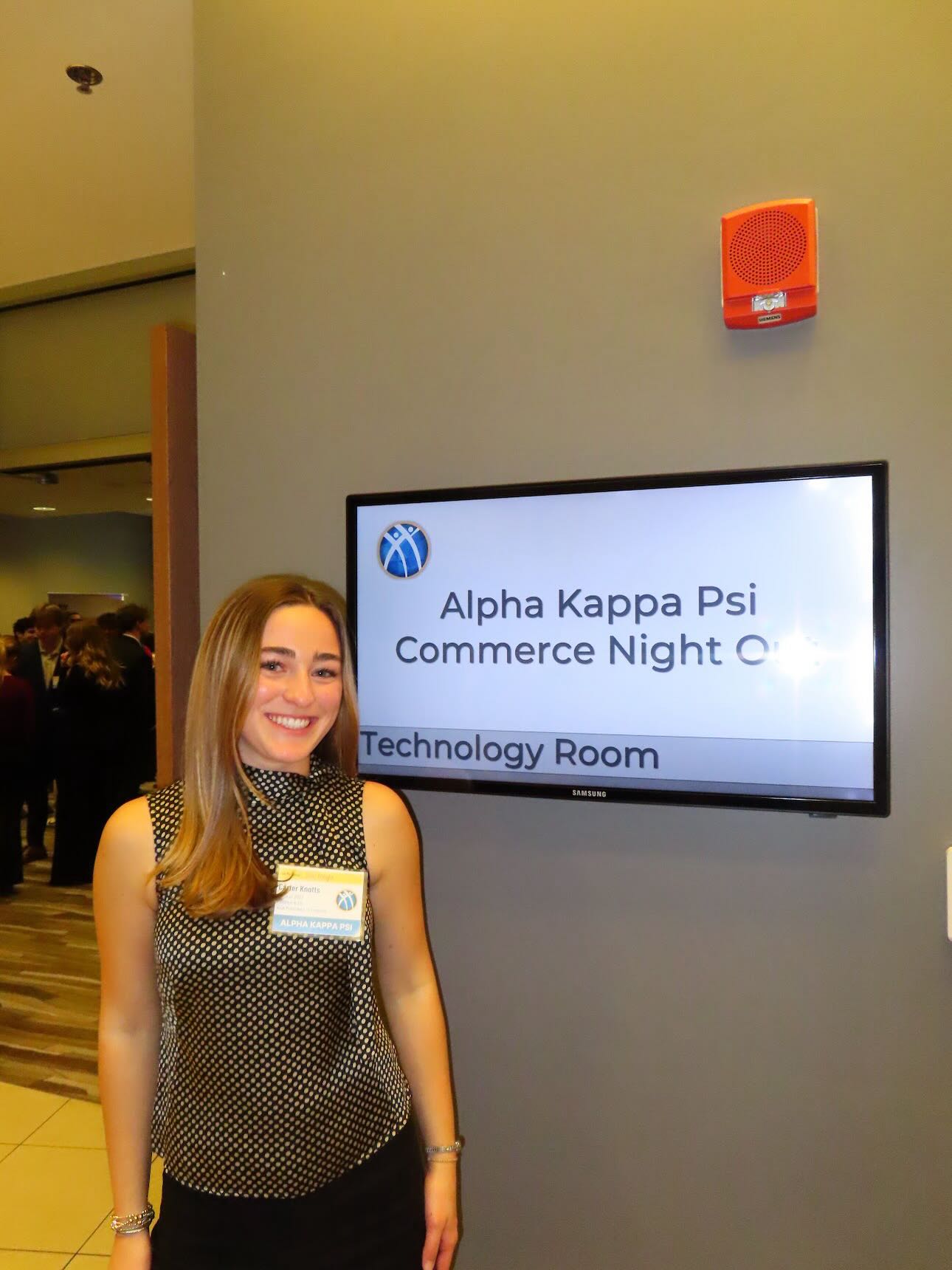 Yesterday, we had our semesterly Commerce Night Out, where our brothers were able to connect with some of our amazing corporate sponsors. Huge thank you to our Vice President External, Carter Knotts, for making this event possible!