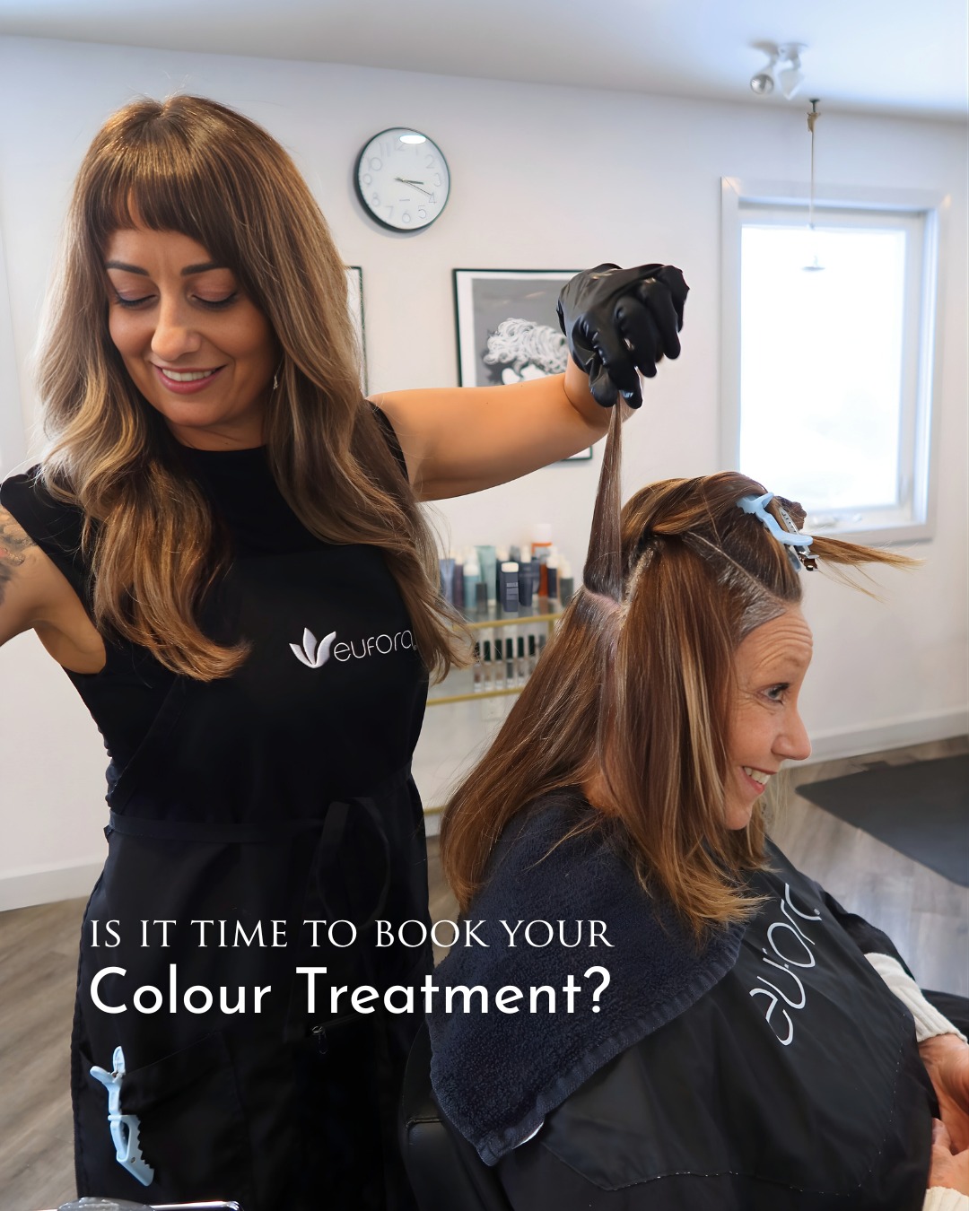 Is it time for a little you‑time? ✨
Most colour treatments look their best when refreshed every 6-8 weeks.
Keeping up with your appointments helps maintain vibrancy, shine, and healthy hair. Whether you’re going for a bold new look or keeping it classic, routine colour care is all about keeping your hair, and your mood, bright.
📞 Call now to book your reservation 613-201-6079