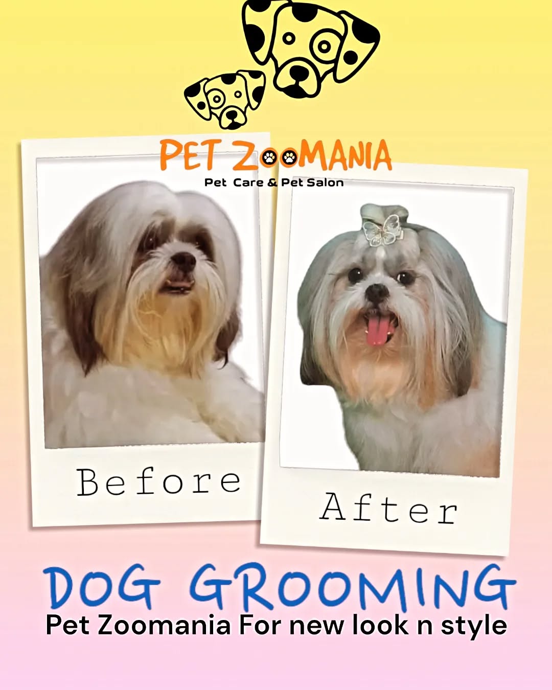 Hey looking for a professional groomers?
So book an appointment NOW.....
