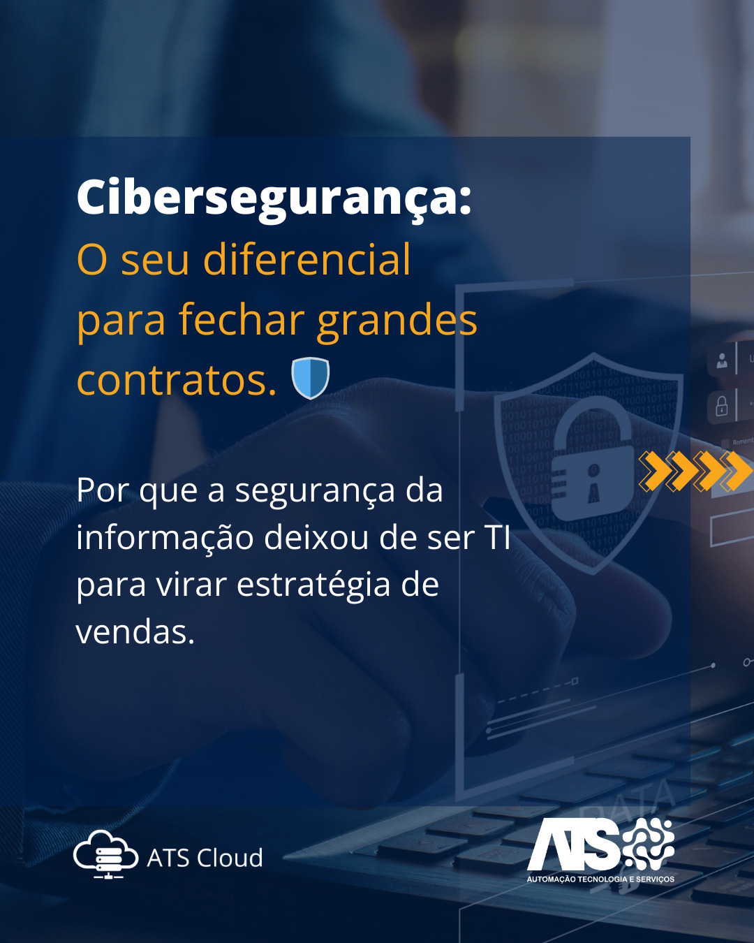 Sua empresa tem um excelente produto, mas será que ela tem o "passaporte" para vendê-lo? 🚢💨
Hoje, no mercado global, a cibersegurança deixou de ser um custo do TI para se tornar uma alavanca comercial estratégica. Se você busca contratos com grandes corporações, multinacionais ou órgãos públicos, já sabe: o setor de Compliance é quem dá a última palavra.
A pergunta que eles fazem não é apenas sobre o preço, mas sim: "Eu posso confiar meus dados a você?" 🛡️
Empresas que não comprovam maturidade digital e conformidade (como os padrões da ISO 27001) acabam presas na fase de homologação, enquanto concorrentes preparados "atracam nos portos" e fecham o negócio.
Por que a Cibersegurança é o seu novo ativo de vendas?
✅ Credibilidade Imediata: Responda questionários de auditoria com agilidade e evidências sólidas.
✅ Diferencial Competitivo: Saia na frente de quem ainda vê segurança apenas como "instalar antivírus".
✅ Blindagem Comercial: Evite que falhas de segurança se tornem impeditivos para o crescimento do seu negócio.
Não tente "consertar o casco do navio" enquanto tenta pilotar. Ter uma consultoria especializada permite que sua diretoria foque no core business, enquanto especialistas garantem que as portas estejam trancadas e os certificados prontos para o próximo grande contrato. 🤝✨
Sua empresa está pronta para atracar nos maiores portos do mercado?
A ATS Tecnologia quer te ajudar nessa jornada.
Estamos disponibilizando um Diagnóstico Gratuito de Cibersegurança para identificar o nível de vulnerabilidade do seu ambiente e os pontos prioritários de melhoria.
🔗 Não perca tempo: clique no link da bio e solicite seu diagnóstico agora!
#Ciberseguranca #Compliance #ISO27001 #EstrategiaDeNegocios #SegurancaDaInformacao #ATSTecnologia
#diagnosticogratuito #MercadoGlobal #B2B