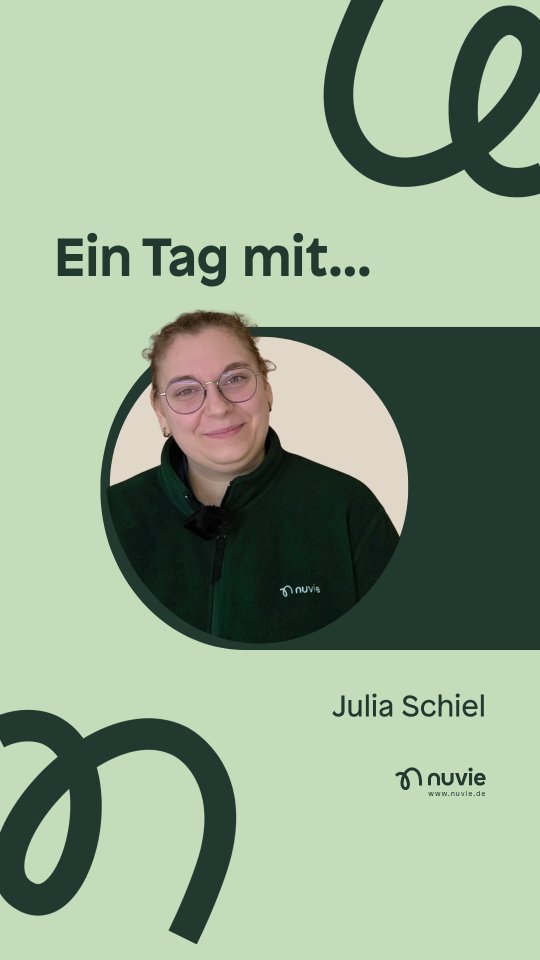 Ein kleiner Einblick in Julias Alltag 💚
#nuvie #nuviepflegedienst #darmstadt #pflegedaheim