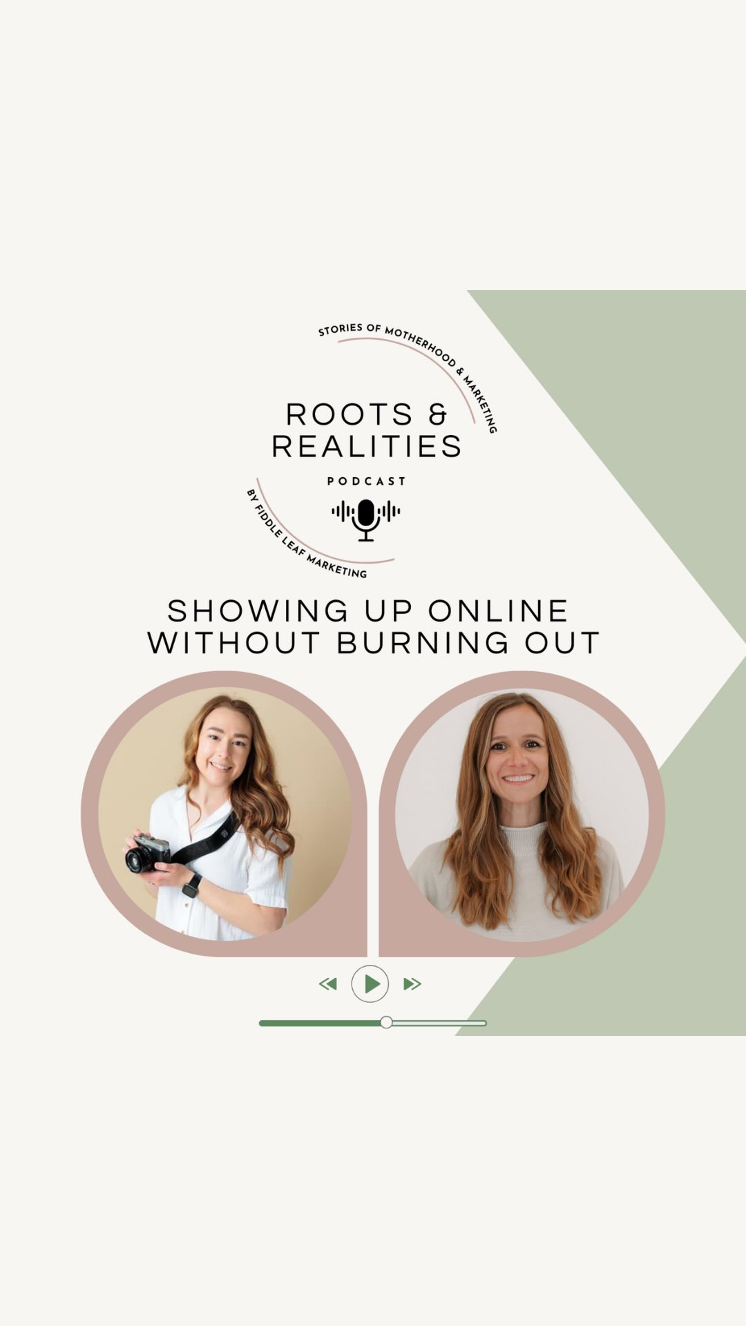 For the founders who are balancing launches, lunches, and late nights. 🎧 This week, I sat down with Leanne Miller to talk about all things social media strategy, entrepreneurship, and juggling it all as a mom.