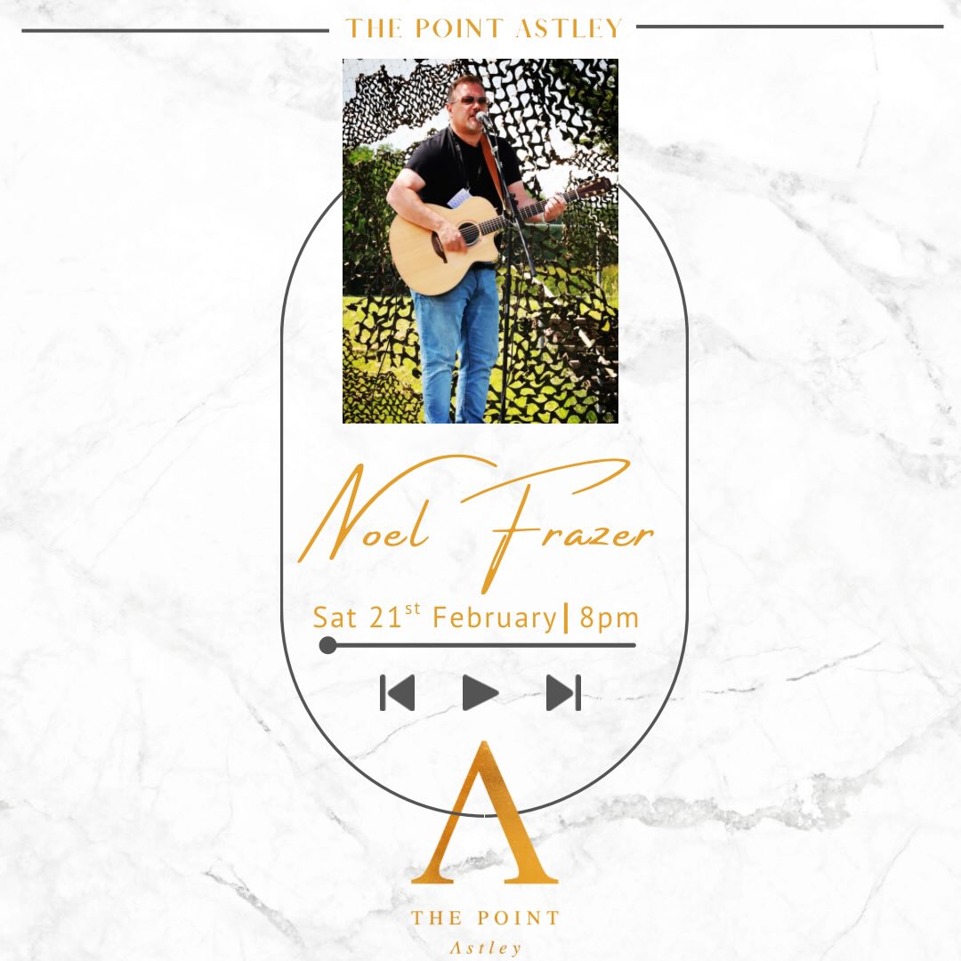 🎤 Live This Saturday! 🎶
Join us for a great night with Noel Fraser singing live from 8pm!
Book a table now or just come down, grab a drink, and enjoy the music with us.
See you there!🍻
For all bookings call us on 📞01942 583350📞
#livemusic #saturdaynight #barvibes #livesinger #whatsonthisweekend