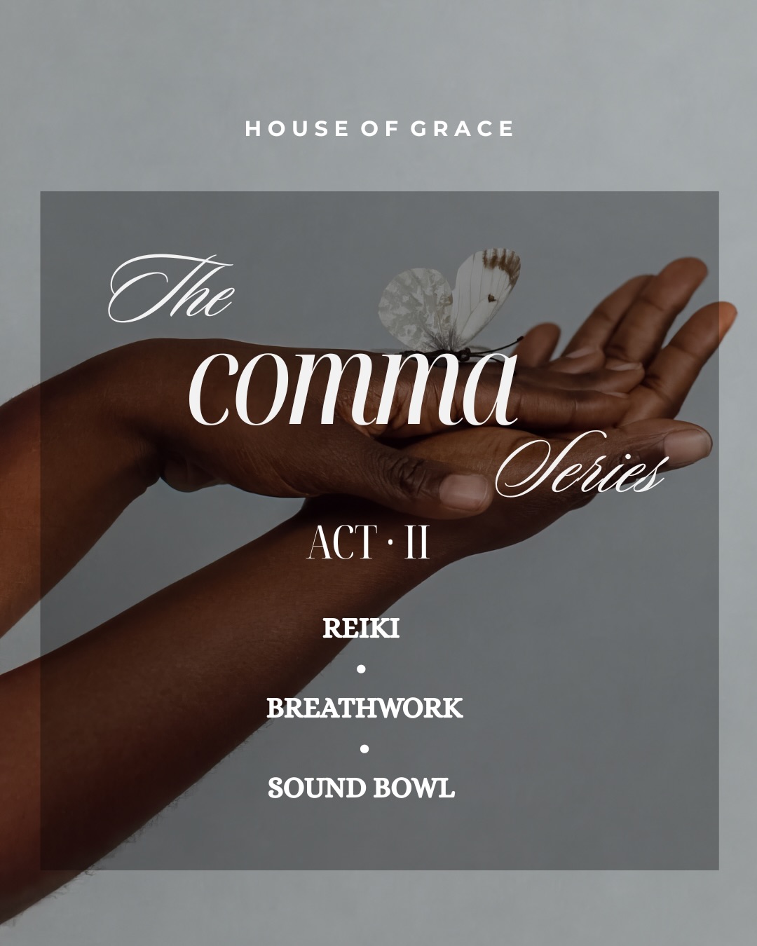 ACT II
The pause continues.
Reiki × Breathwork × Sound Bowl Immersion
Co-facilitating with Reiki Master of more than 10 years @angeladasilvaholistic
And Chris Sulfa of @align.breathwork Breathwork and Sound-bowl Master
This is your monthly comma.
🍃Thursday 19 March
🍃6 pm - 7:30 Pm
🍃265 Scenic Highway, Terrigal
Bookings via link in BIO and stories.
Limited spaces. Book now