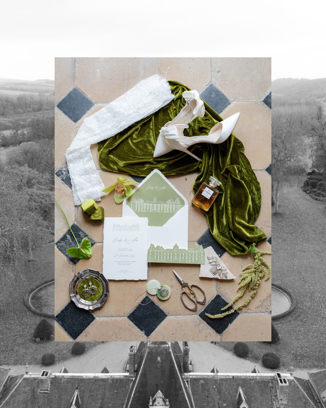 Shooting moderne et botanique au château d’Aveny
Une scénographie raffinée sublimée par une papeterie sur-mesure, pensée comme une pièce d’exception.
Tu rêve d’une papeterie qui raconte ton histoire ? Écris moi en DM
Wedding planner : @un26septembre
Lieu de réception : @chateauaveny
@domainesetevenements
Design et décoration florale : @sam_fee_deco
Photographes : @stiky_design
Vidéaste : @kv.yen
Papeterie et live sketching : @leacolorwedding
Maquillage et coiffure : @_euprepeia
Robe : @dreamdress_officiel
Costume : @blandindelloye.mariage
Alliances : @ordumonde
Bijoux : @atelier_sarah_aime
Wedding cake : @uneideedjenny
Vaisselle : @les.petitesgermaines
Modèles : @melissa_Ilw @gaudericmalejac