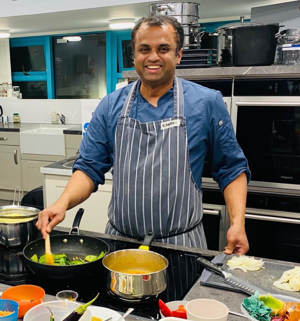 250 lessons
Time flies by when you are having fun.
Teaching at community kitchen has been very satisfying in many ways.
Firstly, just to know that i taught 6 different lessons over 3000 people and they all are so thankful makes you realise what impact a 2 hours of cooking time makes in lives of many people.
I have taught all different formats from evening classes to kids lessons to community courses such as cooking on budget, chefs foundation courses, fundraisers, cooking with refugees, office events to a massive online lesson for 300 during Covid.
The best part about all of it is the money raised and invested back into the community. So, when you are booking a lesson it’s just not about learning but you are also contributing towards their community welfare activities.
I feel proud to be associated with this amazing community space and help raise thousands of pounds over last 6 years.
I have made so many friends on the way and iI keep seeing them at my kitchen, tours, pop ups and everything that I do.
Thank you team community kitchen for being part of my journey.
I would also like to thank the massive efforts of volunteers without whom the lessons wouldn’t happen.
Looking forward to lesson number 300 by next year this time.