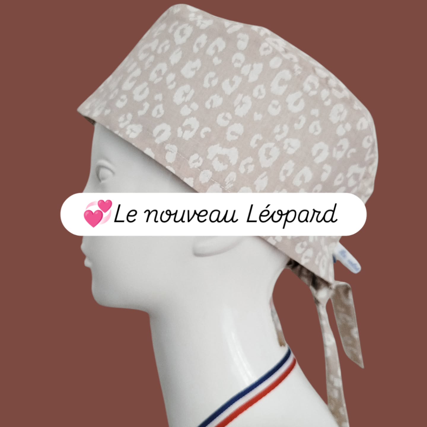 Le nouveau Léopard est disponible sur le site !
Il y a également le tour de cou !
www.lecalotfrancais.com
#calot#calotpersonnalisé#ide#dentaire #madeinfrance🇨🇵