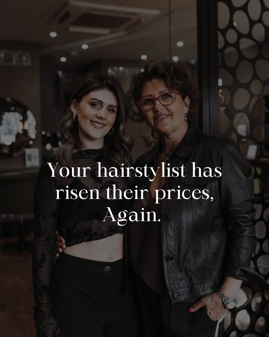 Along with your food shopping you’ve probably noticed hair and beauty prices rising everywhere too.
This post isn’t to justify it, it’s to explain it.
Because behind every appointment is rent, tax, VAT, team costs, rising product cost, education and years of experience and passion.
When you support your hair salons, you support someone’s livelihood, their family, their future and your local community 🤍
#hairdressersofinstagram #hairsalon #love
Thanks to @adele_catherine_balayage for sharing this 🤍🥰