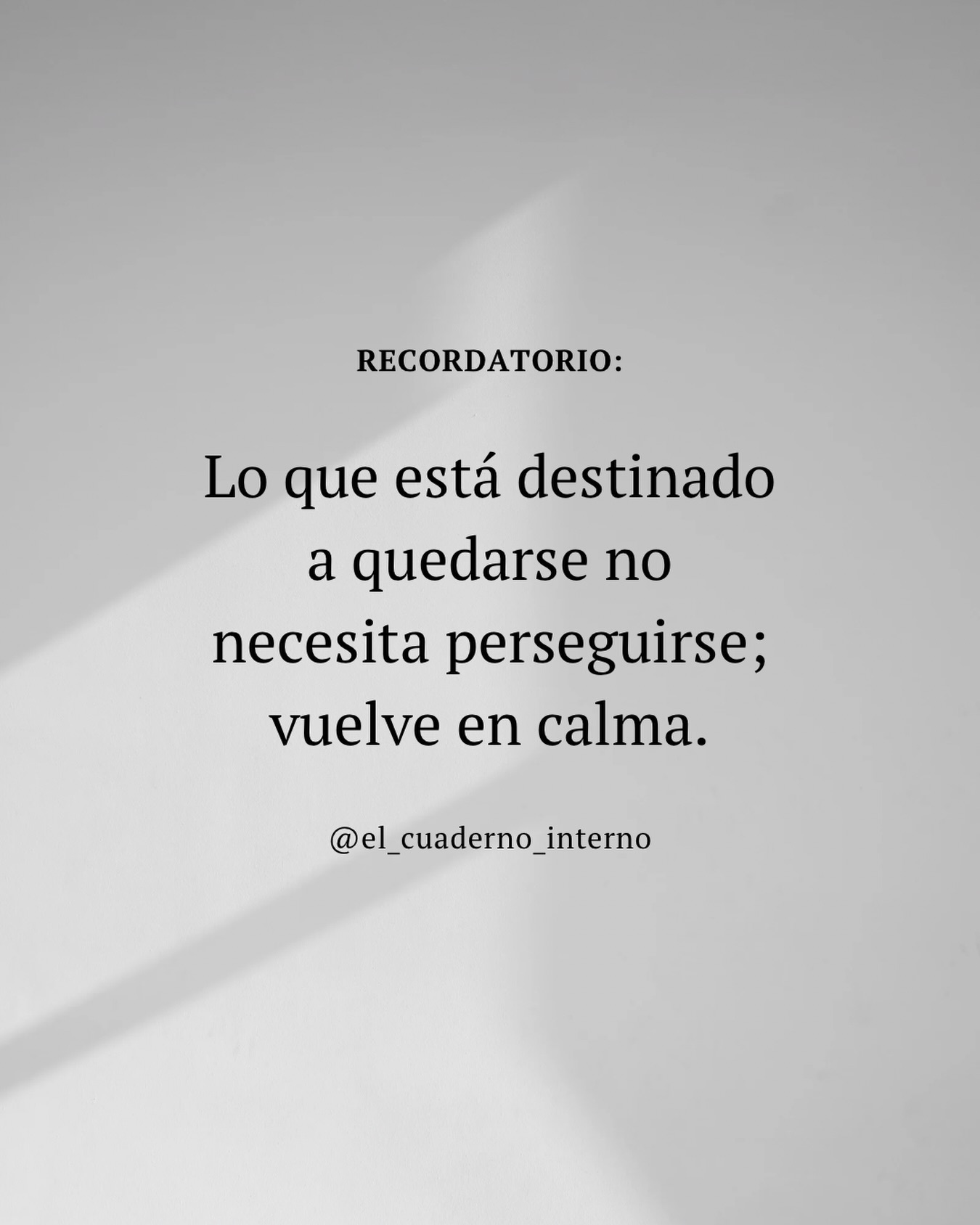 Lo que es para vos no se pierde.
Ni por distancia, ni por silencio.
Vuelve en calma…
y se queda sin esfuerzo. 🤍
#ElCuadernoInterno #tenfé #Crecimiento personal #undíaalavez