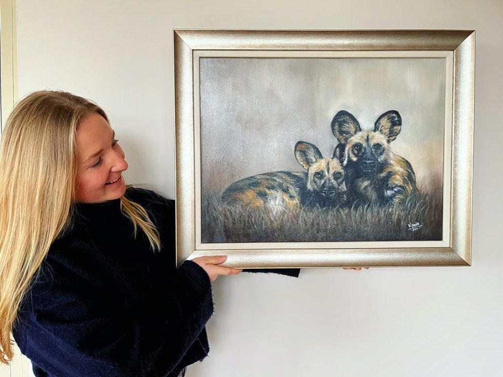 ‘Double Trouble’ (Pt.1)
I’m proud to reveal my latest piece - Painted Dogs, African Wild Dogs, Cape Hunting Dogs, whatever you like to call them…
Original sold as a commissioned piece for Christmas, however I will be releasing Limited Edition prints in the near future. Please send me a message if you want to put your name down first.
AND I have gift vouchers available as the perfect Christmas present - DM me if you’ve got an idea in mind!
#painteddogs #africandogs #wilddogs #africawildlike #kenya #artistsupport