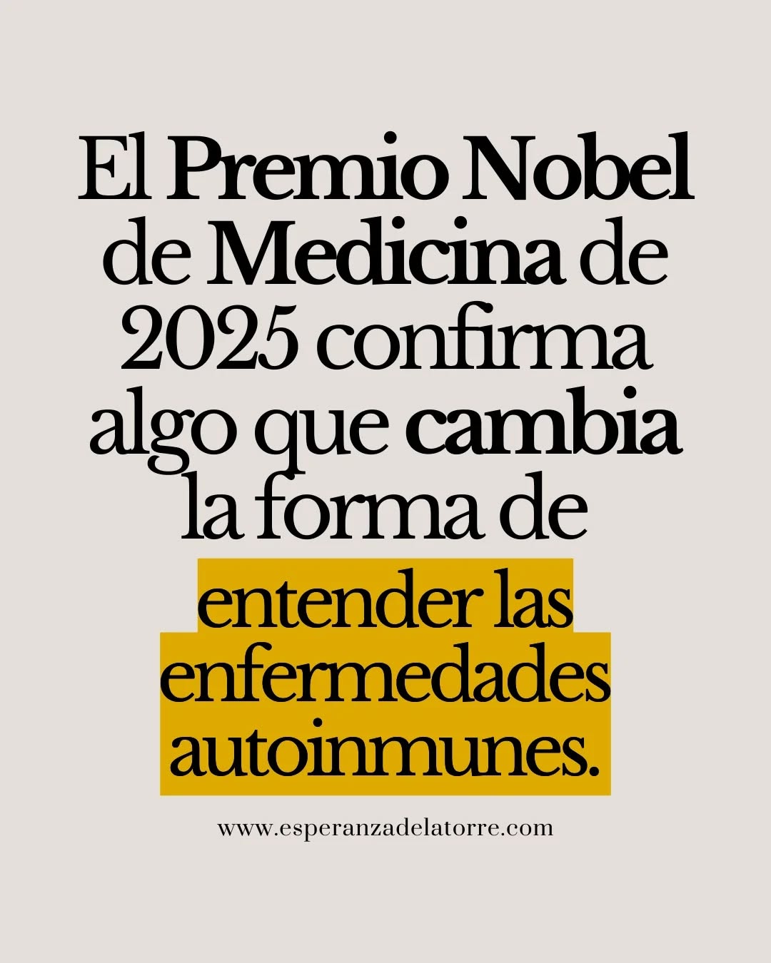 Entonces, tenemos que el Premio Nobel de medicina confirma ๐๐ฅ๐ ๐จ ๐ช๐ฎ๐ ๐๐๐ฆ๐๐ข๐ ๐ฅ๐ ๐๐จ๐ซ๐ฆ๐ ๐๐ ๐๐ง๐ญ๐๐ง๐๐๐ซ ๐ฅ๐ ๐๐ง๐๐๐ซ๐ฆ๐๐๐๐ ๐๐ฎ๐ญ๐จ๐ข๐ง๐ฆ๐ฎ๐ง๐ (y digo confirma porque esto no es nuevo para algunos).
Pero lo importante no es solo la ciencia: es lo que significa para ๐ช๐ฎ๐ข๐๐ง๐๐ฌ ๐๐จ๐ง๐ฏ๐ข๐ฏ๐๐ง ๐๐จ๐ง ๐ฎ๐ง๐ ๐๐ฎ๐ญ๐จ๐ข๐ง๐ฆ๐ฎ๐ง๐ cada dรญa. Si este hallazgo con reconocimiento mundial sirve o no sirve. Y, como te decรญa, depende.
Sรญ sirve porque โcomo los inmunosupresores van a estar desfasados en breve, vamos a sintetizar otro tratamiento; ๐๐ก๐จ๐ซ๐ ๐ฒ๐ ๐ง๐๐๐ ๐๐ ๐ฌ๐ฎ๐ฉ๐ซ๐ข๐ฆ๐ข๐ซ ๐๐ฅ ๐ฌ๐ข๐ฌ๐ญ๐๐ฆ๐ ๐ข๐ง๐ฆ๐ฎ๐ง๐, vamos a hacer que aumente el funcionamiento o el nรบmero de cรฉlulas Treg o vamos a sintetizarlas en laboratorio para inyectarlas directamente a los pacientesโฆ lo que sea, pero vamos a sacarle partido puesto que el otro chollo, digo, el otro tratamiento se nos acabaโ.
Y no sirve porque sigue de fondo la misma mirada de que el cuerpo falla (da igual que sea el sistema inmune o sean las cรฉlulas Treg o el gen Pepito). La enfermedad autoinmune no es lo que te contaron. No hay ataque en las enfermedades autoinmunes porque ๐๐ฅ ๐๐ฎ๐๐ซ๐ฉ๐จ ๐ง๐จ ๐๐ฎ๐ง๐๐ข๐จ๐ง๐ ๐ฉ๐จ๐ซ ๐๐ซ๐ซ๐จ๐ซ ๐ง๐ข ๐ฉ๐จ๐ซ ๐ฆ๐๐ฅ๐๐๐, actรบa por lรณgica biolรณgica.
Pero lo mรกs importante es, en realidad, que todo esto abre una pregunta incรณmoda, pero necesaria (sobre todo si quieres dejar de vivir en lo crรณnico) y es que: si durante tantos aรฑos ๐ฌ๐ ๐ฌ๐จ๐ฌ๐ญ๐ฎ๐ฏ๐จ โ๐๐จ๐ง ๐๐๐ญ๐, ๐๐ฎ๐ญ๐จ๐ซ๐ข๐๐๐ ๐ฒ ๐๐ข๐๐ฅ๐ข๐จ๐ ๐ซ๐๐รญ๐โ ๐ช๐ฎ๐ ๐๐ฅ ๐ฌ๐ข๐ฌ๐ญ๐๐ฆ๐ ๐ข๐ง๐ฆ๐ฎ๐ง๐ ๐ฌ๐ข๐ฆ๐ฉ๐ฅ๐๐ฆ๐๐ง๐ญ๐ โ๐ฌ๐ ๐ฏ๐ฎ๐๐ฅ๐ฏ๐ ๐ฅ๐จ๐๐จโ, y ahora un Nobel viene a matizar profundamente esa idea (independientemente de que se siga sin tocar el origen)โฆ
ยฟ๐ฌ๐ ๐๐รก๐๐๐๐ ๐๐๐๐๐ ๐๐๐๐๐ ๐
๐ ๐๐๐๐๐
๐๐ ๐๐๐๐๐ ๐๐๐๐๐๐๐๐๐
๐ ๐๐๐๐๐๐๐ ๐๐๐ ๐๐ ๐๐๐๐๐๐๐ ๐๐๐ ๐๐ ๐๐๐ ๐๐ ๐๐๐๐ ๐
๐๐๐
๐ ๐๐๐๐ ๐
รฉ๐๐๐
๐๐? ยฟCuรกntas veces se da por cierta una explicaciรณn solo porque viene de una voz autorizada, sin revisar tan siquiera los intereses que hay detrรกs?
๐๐ป CONTINรA EN COMENTARIOS ๐๐ป
