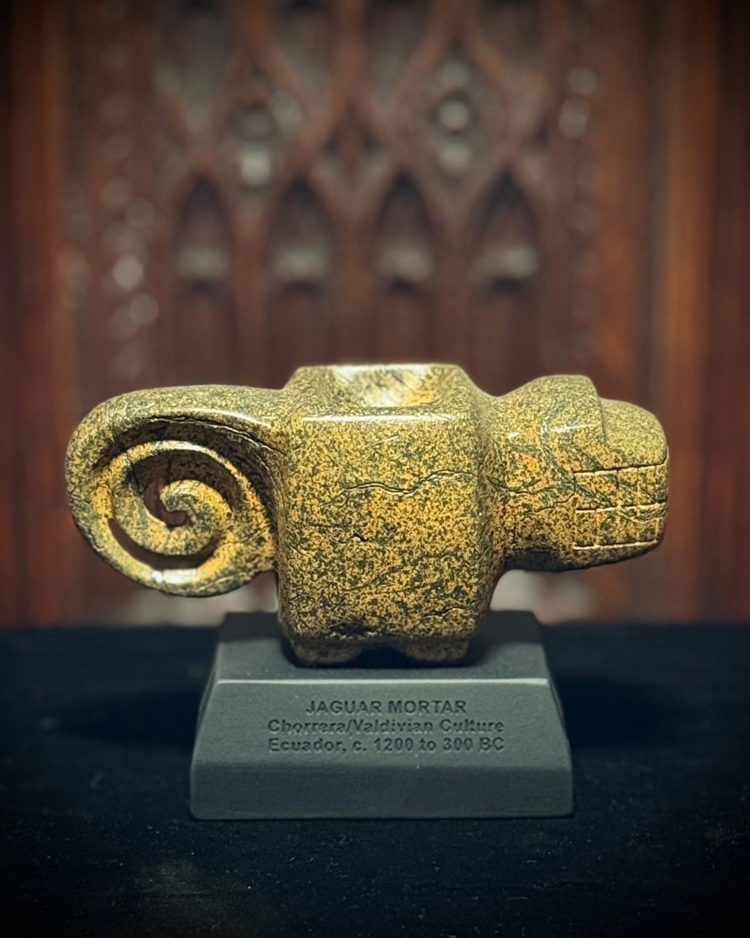 Celebrate historic culture - more historic replica relics available! #jaguar #history #relic #darkacademia #indianajones