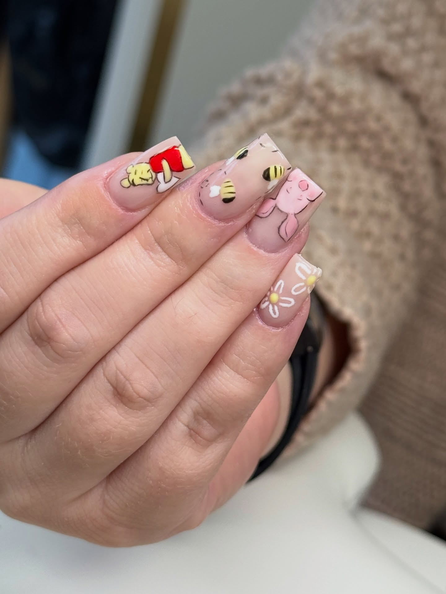 A little magic for her little ones 🧸💛
This client chose a Winnie the Pooh design inspired by her children.
These are her natural nails — and with this length, additional support was essential.
After gel polish previously, we introduced BIAB to provide strength, structure and better durability while protecting the natural nail underneath. This allows us to maintain length safely without compromising nail health.
Proof that the right product makes all the difference 🤍
It’s very important that you choose the right salon for you, and ensure that your tech has your nail health at heart ❤️
🏠Madison Beauty Studio
📍488 Ashley Road, Poole
📲Bookings via DMs/Link in bio
https://www.fresha.com/book-now/madison-beauty-studio-ua729ujr/all-offer?share=true&pld=2701690
#poolenailsalon #nailspoole #nails #poolesalon