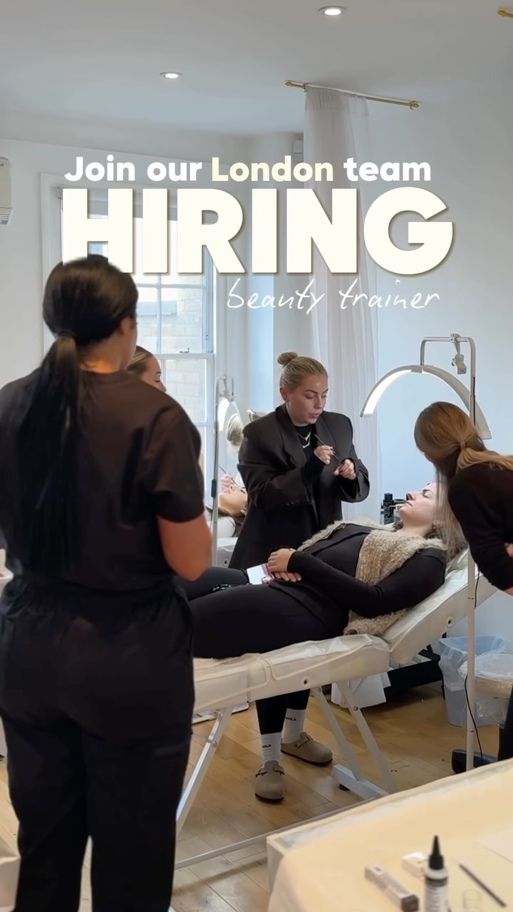We’re Hiring: Beauty Trainer | London Based.
We’re excited to be expanding our London team and are looking for a talented Beauty Trainer to join us.
You’ll need experience in Lash Lifts, Brow Treatments, Acrylic + Gel Nails.
A teaching qualification is preferred but we can provide training for the right person.
Immediate start available.
To apply, please send an email to: london@bloomsbeauty.co.uk 💌