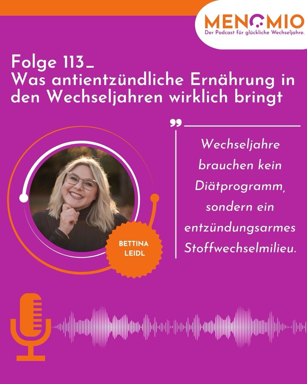 Vielleicht ist es nicht dein Wille.
Vielleicht ist es dein Stoffwechsel.
In den Wechseljahren verlieren wir mit sinkendem Östrogen einen natürlichen Entzündungsdämpfer.
Und plötzlich heißt es:
„Du musst disziplinierter sein.“
„Iss halt weniger.“
„Reiß dich zusammen.“
✋Nein.
Dein Körper ist nicht undiszipliniert.
Er ist im Umbau.
✨Und genau hier kommt antientzündliche Ernährung ins Spiel.
Nicht als Verbotsliste.
Sondern als Strategie.
Meine heutige Gesprächspartnerin, die Chemikerin und Hormoncoachin Bettina Leidl aka @belanda.feelgood , bringt es auf den Punkt:
💬„Wechseljahre brauchen kein Diätprogramm, sondern ein entzündungsarmes Stoffwechselmilieu.“
Wir sprechen darüber:
🧡 warum ständiges Snacken deinen Entzündungsstress erhöht
🩷 warum dein Blutzucker deine Stimmung steuert
🧡 warum Proteine in dieser Phase kein Fitness-Hype, sondern Biologie sind
🩷 und warum Abnehmen bei Lipödem nichts mit mangelnder Disziplin zu tun hat
🧡🩷Wechseljahre sind kein Charaktertest.
Sie sind ein hormonelles Update.
Jetzt sag du:
Was nervt dich am meisten an gut gemeinten Ratschlägen rund um Gewicht & Ernährung in den Wechseljahren?
Ich lese mit. 👇
Und wenn du genug von Tabus und Staub beim Thema Wechseljahre hast, aber echtes Wissen und viel Glitzer willst:
Folge @menomio_podcast✨
🎧MENOMIO - Der Podcast für glückliche Wechseljahre gibt es überall, wo’s Podcasts gibt. Jeden Freitag neu.
#wechseljahre #antientzündlicheernährung #glitzernstattschwitzen