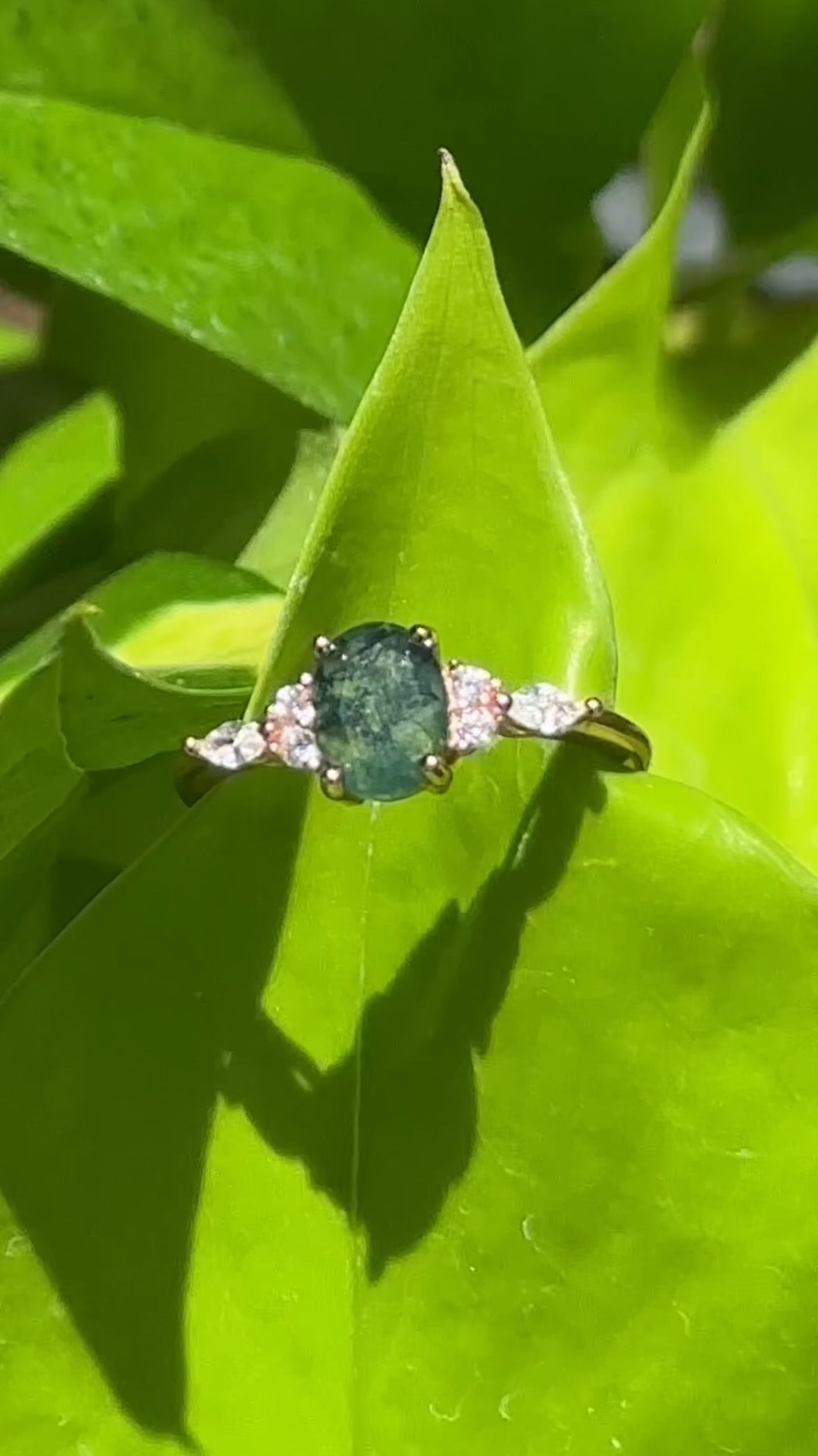 Moss Agate rings are back in store 🍃 which is your favourite?
