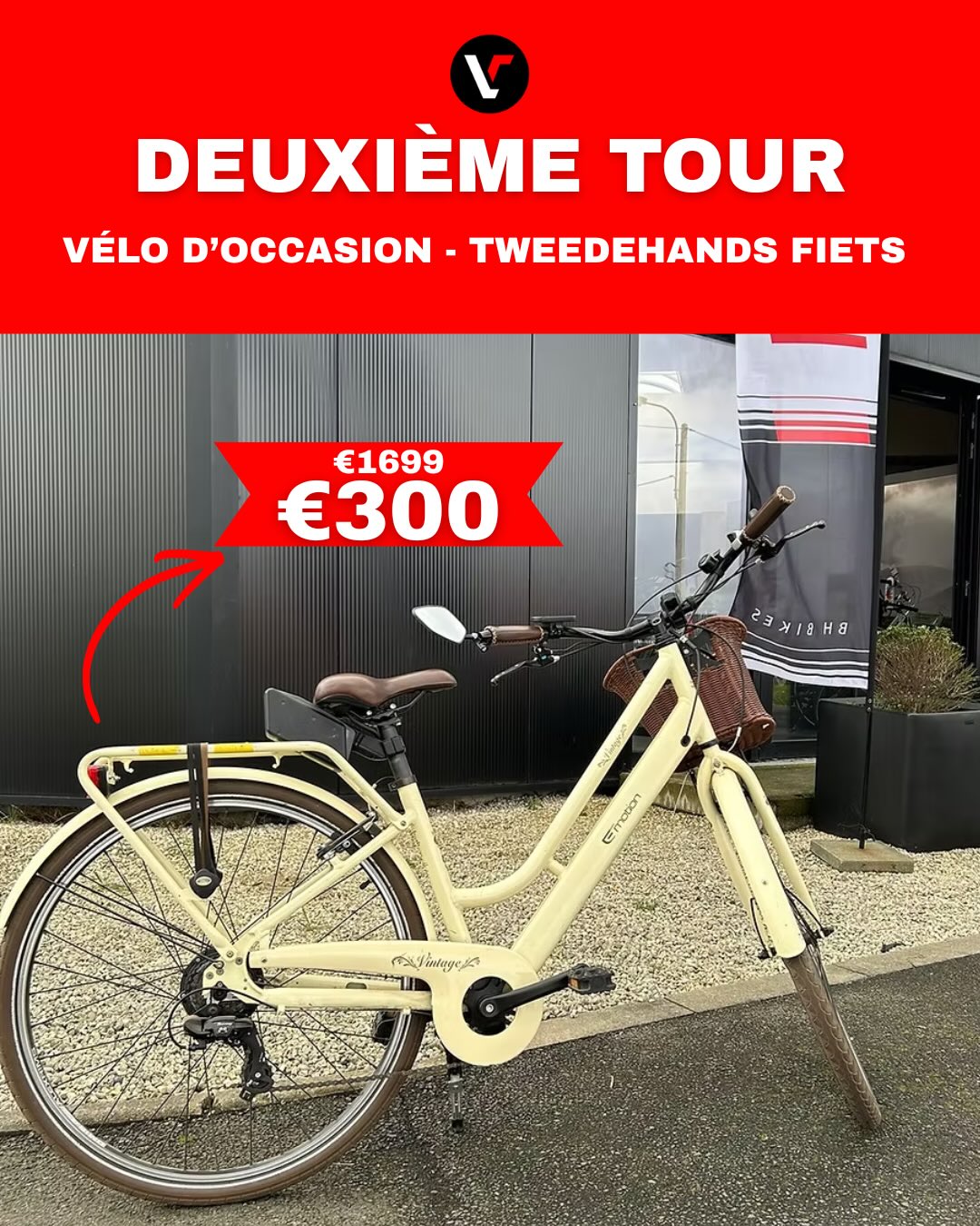 FR 🇫🇷 / NL 🇳🇱
À la recherche d’un vélo d’occasion ? 🚴🏼♂️ Ces trois modèles font actuellement partie de notre assortiment. Entièrement révisés et prêts pour une nouvelle aventure. Consultez notre site web ou passez nous voir pour plus d’informations.
📍 Avenue des châteaux 115, 7780 Comines https://www.vandammecycling.com/occasion
Op zoek naar een tweedehands fiets? 🚴🏼♂️ Deze drie toppers maken momenteel deel uit van ons assortiment. Volledig nagekeken en klaar voor een nieuwe rit. Bekijk onze website of kom langs voor meer info.
📍 Kastelenlaan 115, 7780 Komen https://www.vandammecycling.com/occasion