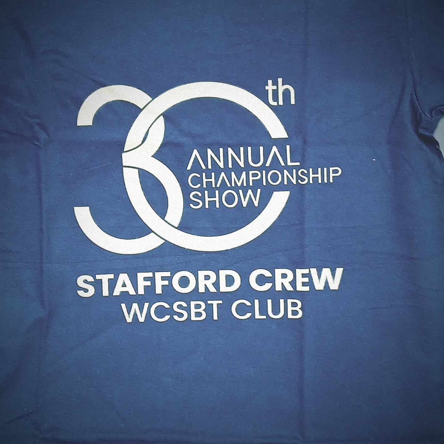 Thank you to the Western Cape Staffordshire Bull Terrier Club for ordering their 30th annual championship show t-shirts through us and thus supporting @knox_journey_to_wds_2026.
Good luck for your show!