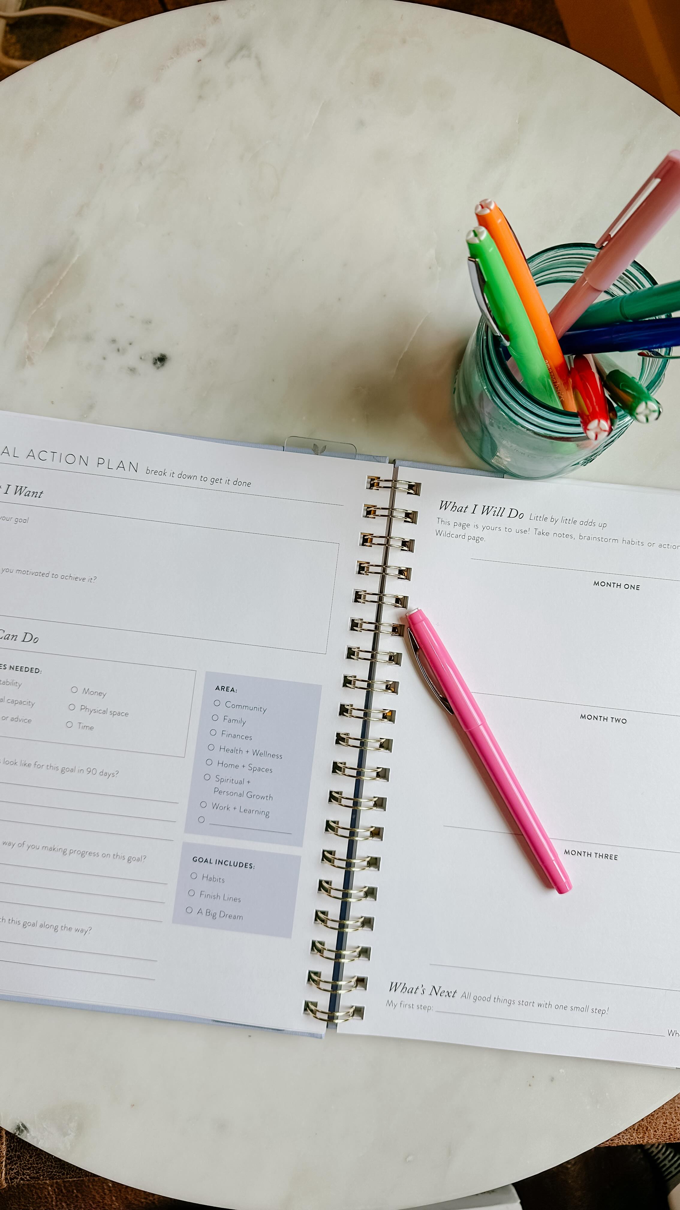 I’ve spent the day working on my goals for this season. I’m thrilled to announce a collaboration with @cultivatewhatmatters . I have been using their journals, write the word journal, and now their planner and sharing them with almost every single person I encounter. I actually reached out to this brand directly to ask if there was any way I could share them because of how much I love them. If you’re interested in 20% off or to try them yourselves, take a look at my code below. These have helped me be more intentional this year with planning my goals from season to season and week to week, pushing me get into the Word and grow my faith, and also helping me work on my mental health.
Buy here: www.cultivatewhatmatters.com/balancingbydesign or use this code at checkout: balancingbydesign
#texasmom #georgetowntx #georgetowntexas #womenenterpreneur #womensupportingwomen