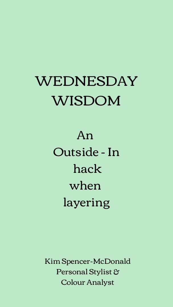 Wednesday Wisdom:
Most people layer from the inside out - here’s why I do the opposite. 🧥
I live closer to Antarctica than most other countries, I’m a personal stylist, AND I live in Southland - so yeah, I know a thing or two about layering 😂
When the seasons can’t make up their mind (hello Southland 👋), the secret to staying warm AND looking put together is thinking from the outside in.
Start with your outer most layer - choose one with a little more room and then you’ve got space to layer a knit over a tee, turtleneck or shirt underneath.
No bulk. Just effortless, practical style that works from morning to evening ✨
💡 Save this for your next getting-dressed-in-the-dark morning!
If layering is just the start of your wardrobe struggles, I can help with that too. From colour analysis to wardrobe edits and personal shopping - let’s get you from overwhelm to “I love getting dressed” 🙌
Drop me a DM so we can have a chat 💌
#justlikeyouaotearoa
#personalstylistnz
#wednesdaywisdom❤️
