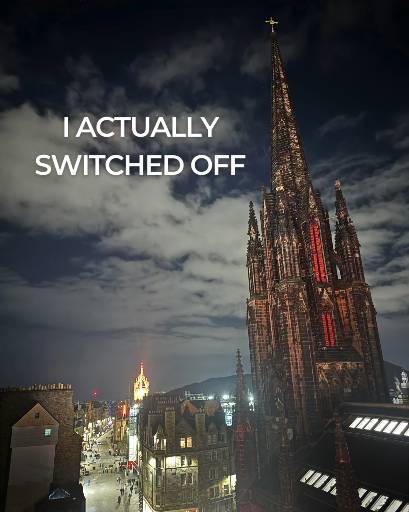 I just took a proper break.
And it made more difference than I expected.
I’ve just got back from a few days in Edinburgh with my daughter, and for once I actually switched off!
No laptop.
No evening email replies.
No 'just quickly checking something'.
If you run your own business, you’ll know how rare that can feel.
The only reason it was possible?
I organised everything before I left...
– Client work planned
– Content scheduled
– Loose ends tied up
– My own to-do list (mostly) cleared 😅
Nothing fancy. Just simple systems and a bit of forward planning.
And it reminded me of something important - breaks feel very different when your head isn’t still in your inbox.
You don’t need to do it all to grow...but you DO need things in place that let your business tick over without you hovering over it.
So let me ask you this ➝ do you take proper breaks from your business, or are you still half working when you’re meant to be resting?
Let me know!
PS if 2026 is the year you want that to change, you know where I am 🫶🏼