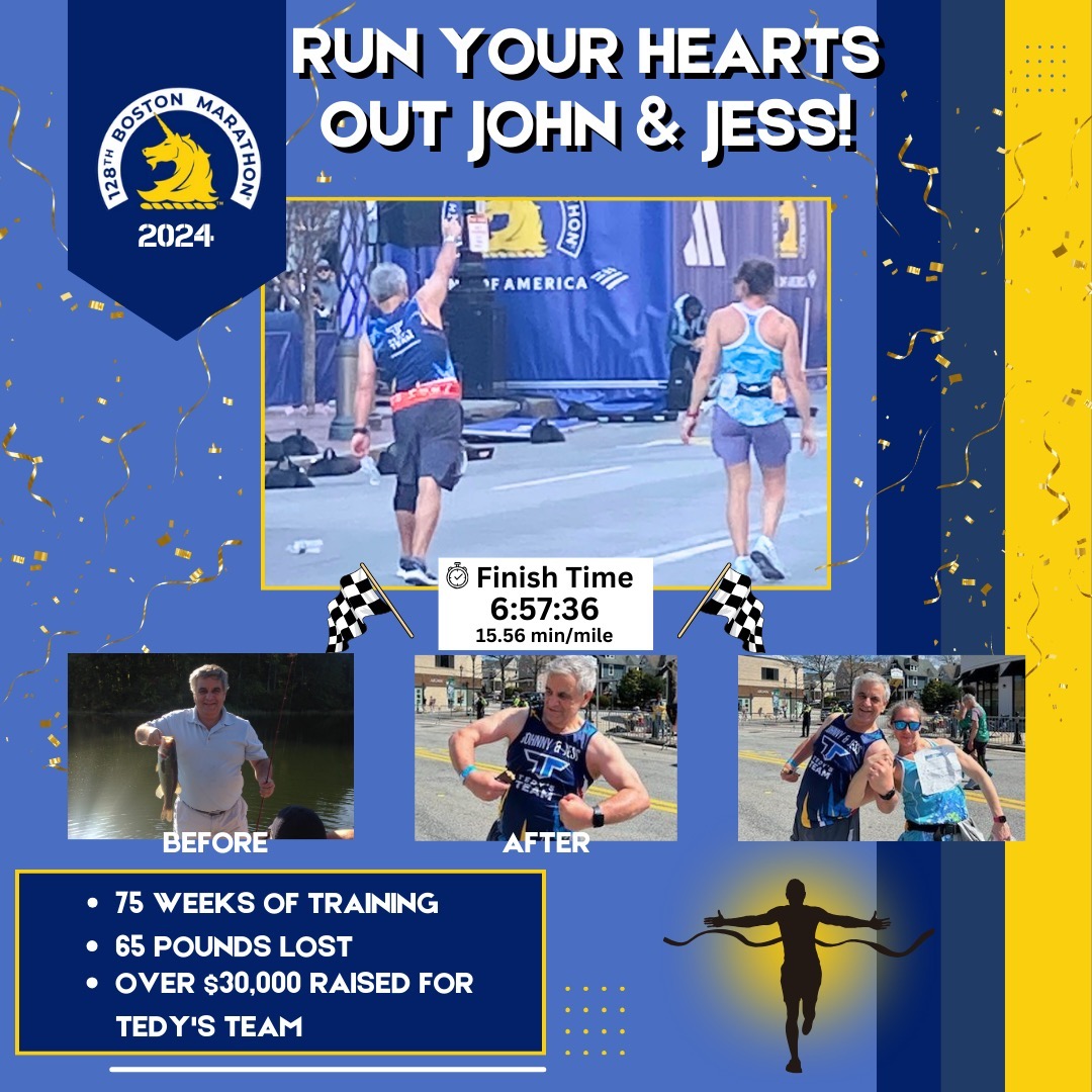 Transformation & Dedication - A story of deep personal commitment
Today’s post is about one of the most humbling, amazing experiences in over 20+ years as an ACE-certified personal trainer & holistic health and fitness professional. I have been training a client for 75 weeks to run the 2024 Boston Marathon, 128th edition. My client had never run a day in his life, was 65+ pounds overweight, and needed a knee replacement. Not to mention, he is 70 years young! One day, after losing over 50 lbs, he came into my office and announced, “I have a new goal: I want to run the Boston Marathon.” So, that is what we did.
My client ran for Tedy’s Team (#54 Tedy Bruschi from NE Patriots) to support heart disease and stroke prevention. BE FAST: balance, eyes, face, arms, speech, time. My client’s wife and Tedy had the same type of stroke and survived. This was very near and dear to my client’s efforts for running.
Being with my client throughout the entire experience and watching him cross the finish line was humbling, inspiring, emotional, and reflective. I was brought to tears seeing his love for those he committed to running for and the pain he was showing; his vulnerability was real. He did it—he finished all 26.2 miles, and as he crossed the finish line, we all cried in joy as he raised his fist in the air to say thank you!!
I share this story of success and triumph for those who are considering any action plan for healing. You, too, can do anything you aspire to by staying true to yourself, your dreams, and your goals. We are capable of so much; fear, doubt, and insecurity will try to deceive you. Please remember whatever stands in the way of your dreams is only an obstacle, and you are stronger than you think and braver than you will ever know. Do what feels right to you; you are worthy of all you desire. Thank you, JM & Jess, for letting me be part of your journey!!
Be well ✨
#achsedu #holistichealth #healing
#liveyourtruestself #inspiration #resilience #committoyourself
#wellness #selfcare #straffordnh
#wellnessgoals #optimumhealth #findyourway #heartdiseaseawareness
#officialnanp #BAA #tedysteam #WeSurviveWeRun #healthnfitness #acefitness