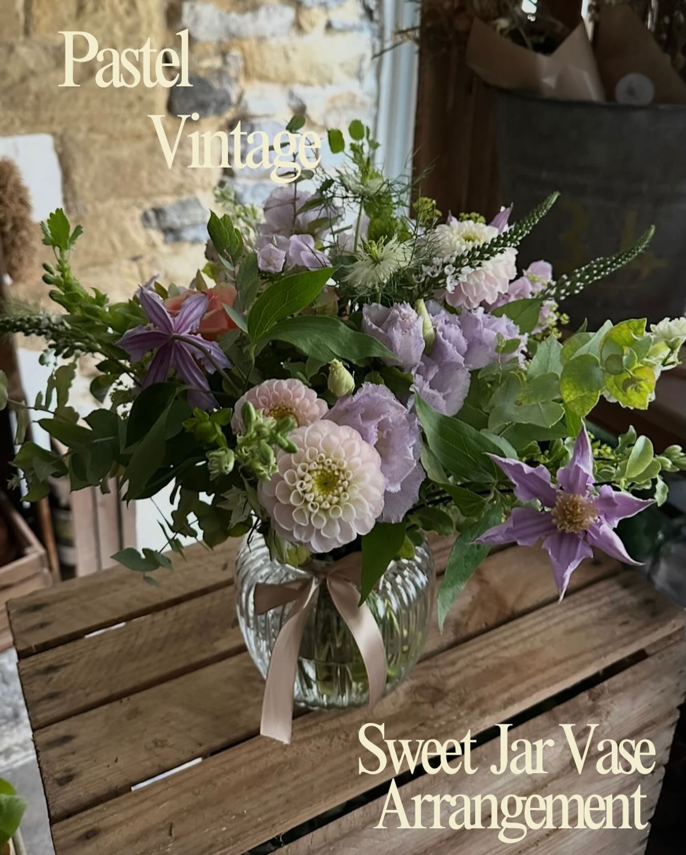 Mother’s Day is almost here 💐
Our pastel floral arrangement in a vintage sweet-jar style vase is the perfect way to celebrate Mum — soft, timeless, and full of love.
Coming to the website this week ✨
Limited numbers available, so be sure to order yours to avoid disappointment.
Order before 27th February to receive free delivery
#mothersday #florist #freshflowers #shoplocal #instaflorist