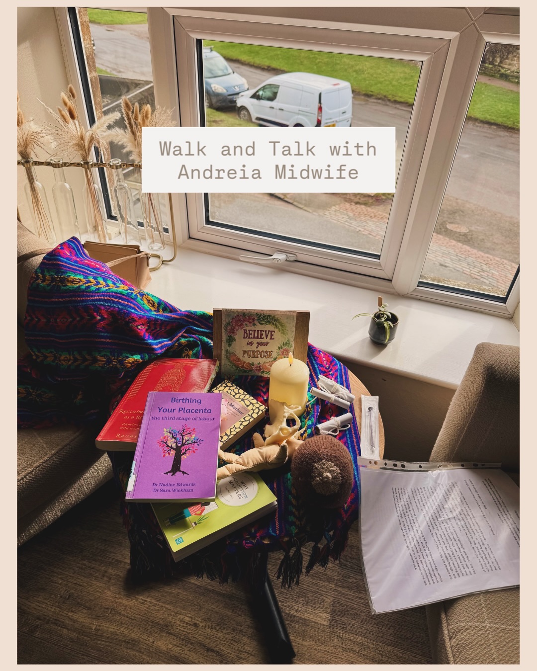 ✨Free Monthly Walk and Talk ✨
I had the pleasure to share space with these two lovely pregnant women who join me last week @burrowcoffeehouse.
It just felt so good to be there with no prescriptive agenda, only guided to them and to what they needed from me.
We had a great discussion about various things:
👉🏻place of birth and impact on labour and birth
👉🏻variations in pregnancy that may given you a ‘high risk’ label such as maternal age
👉🏻methods to cope with pain when in labour and can be used in pregnancy too to help with anxiety, such as mindfulness practises, hypnobirthing and hypnosis
👉🏻preparation for labour focused on a positive mindset
👉🏻empowerment and encouragement to speak up and ask questions
We also grounded ourselves with a short relaxation practise that helped us to settled in 🧘♀️
We still had time to share useful resources (also brought some props and books) whilst sipping our lovely hot beverage prepared by Maria and her husband at the coffee shop!
Would love to have more people around on next event, next month 🙏
This is a very informal and relaxed space to connect with each other, with local pregnant women and spending time with myself as a Midwife.
PS: THIS CAN BE CLASSED AS ANTENATAL EDUCATION FOR WORK PURPOSES
👉🏻Register your interest on my website (link in bio) 🩵
🙏share to reach out to more people
#pregnantwoman #banbury #pregnancyrelaxation #expectingmom #oxfordshire