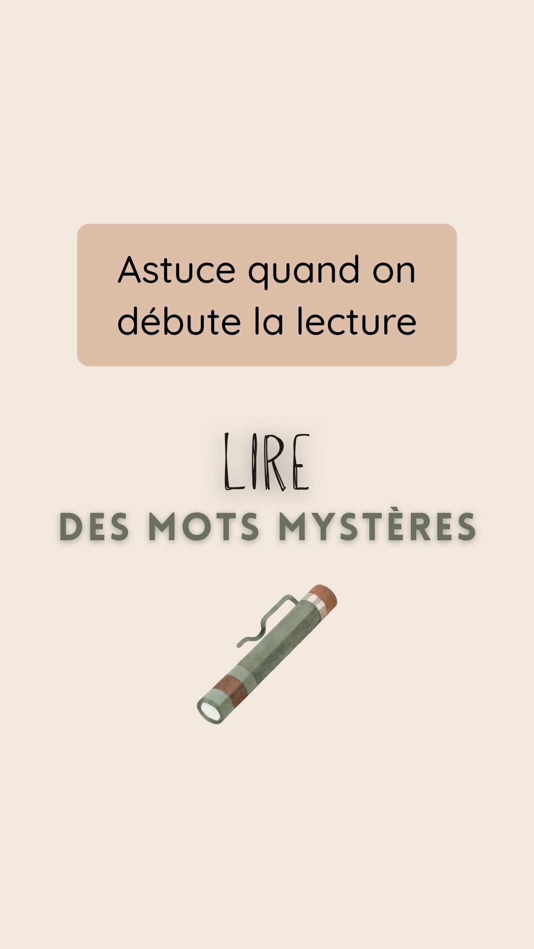 Lecture et confiance, pas à pas ✨
On allume le stylo magique 🪄
🔤 On découvre les sons un par un
🔡 On assemble en syllabes
📖 On décode le mot
Les objectifs de cette activité :
✔️ Avancer progressivement
✔️ Faire le lien entre les lettres et les sons
✔️ Éviter de surcharger l’enfant
Voir toutes les lettres d’un coup peut impressionner et bloquer certains enfants.
En révélant les sons petit à petit, on l’aide à se concentrer, à comprendre comment fonctionne la lecture et à prendre confiance.
Pas de devinette.
Juste des étapes claires, rassurantes, efficaces 💛
#apprendrealire #apprentissagedelalecture #lireavecplaisir #aidealalecture #confiance