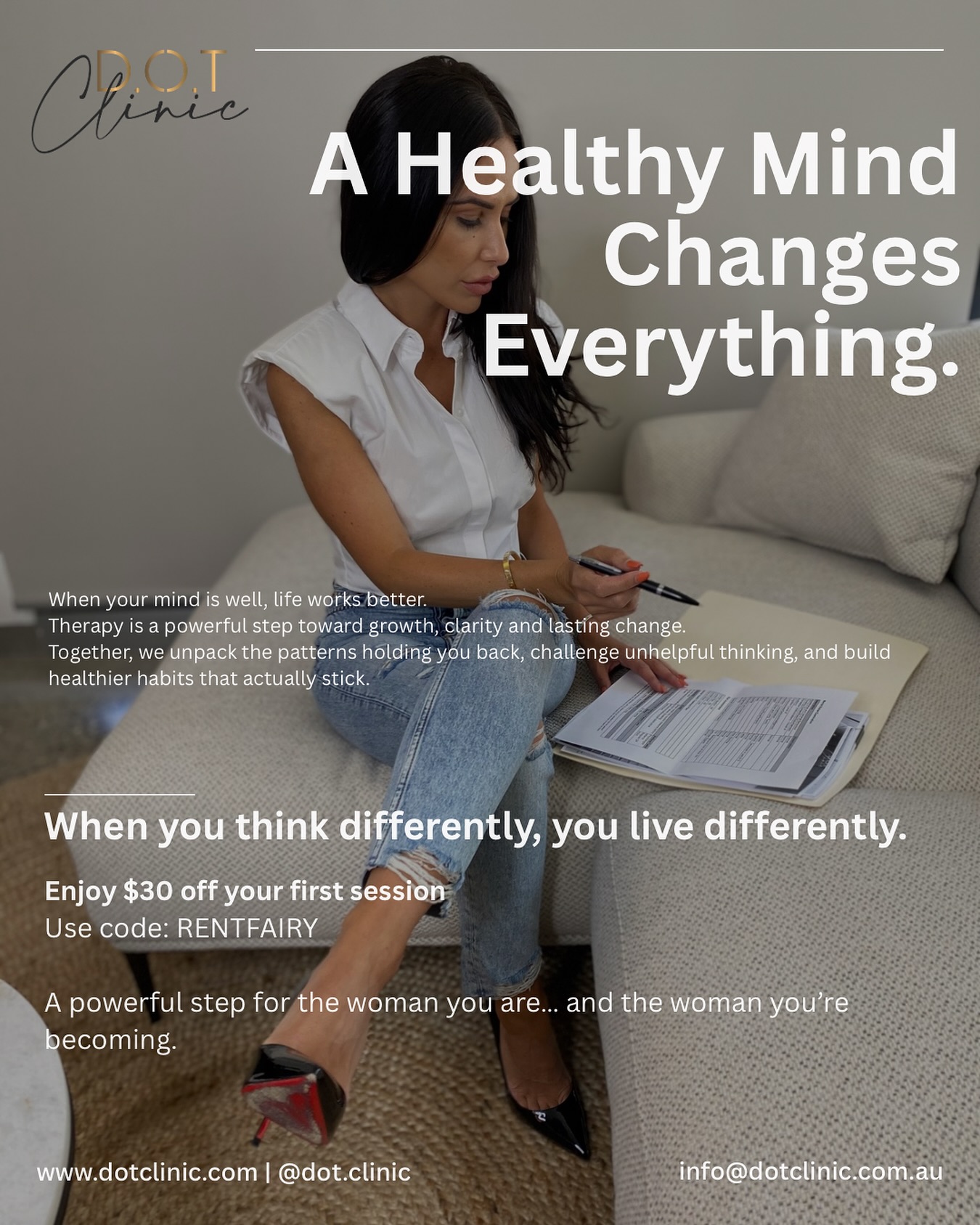 Happy International Women’s Day 🌸
In honour of today, @therentfairy_ is gifting women a discount on their first therapy session.
Because when women support women, we rise mentally and emotionally.
Your wellbeing matters.
You matter.
Use code RentFairy and take the first step.
#InternationalWomensDay #WomenSupportingWomen #MentalHealthMatters #Therapy #CBT #selfgrowth #counselling