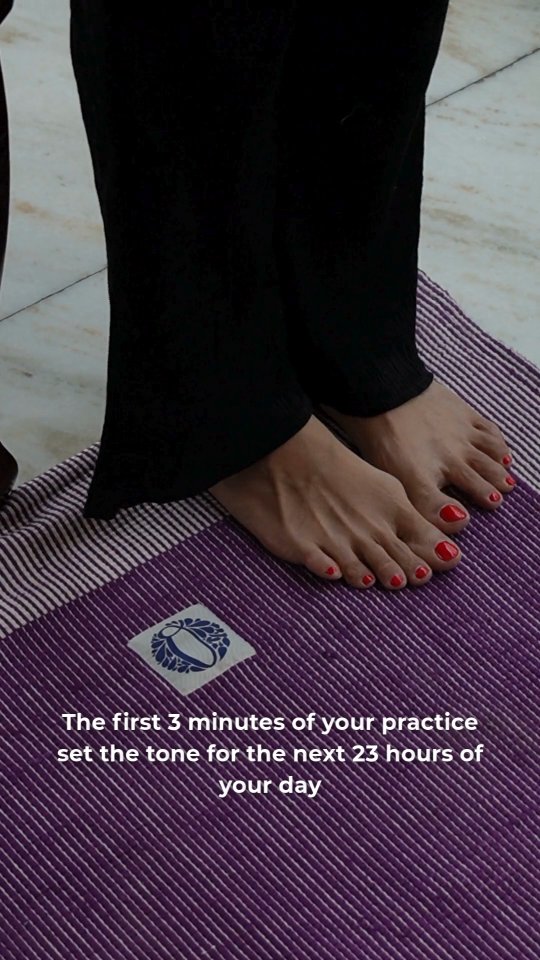 Your day doesn’t begin with notifications.
It begins with how you arrive.
Before the movement.
Before the momentum.
There is a quiet moment of contact - breath meeting body, body meeting earth.
Those first few minutes steady your nervous system.
Align your posture.
Set the rhythm you will carry into the next twenty-three hours.
Let that transition be intentional.
Let it be grounded.
Because what holds you at the start
shapes how you move through everything that follows.
#yogamats #sustainability #ecofriendlymats #oumyogamats #oneuniversemantra