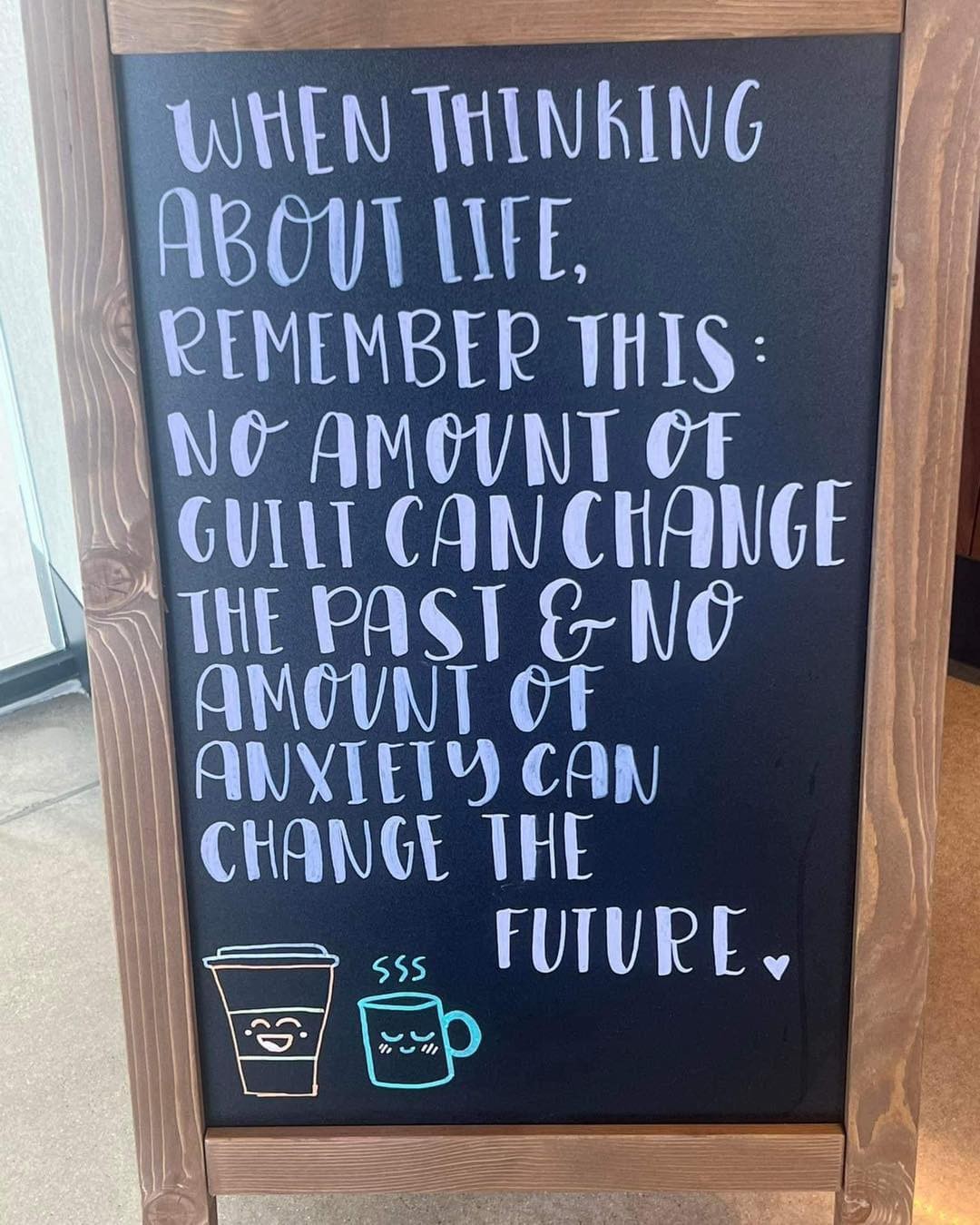 Cuando pienses en la vida, recuerda esto:
Ninguna cantidad de culpa puede cambiar el pasado,
Y ninguna cantidad de ansiedad puede cambiar el futuro.
Llámanos para agendar tu cita hoy!
501-271-8520