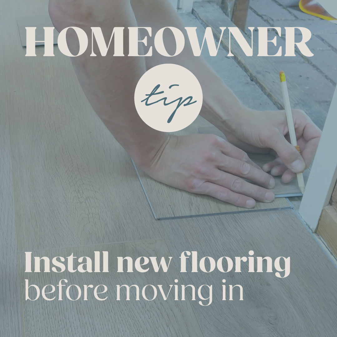 If you just bought a new home, consider redoing the floors before you move in any furniture.
Replacing floors can cause a lot of dust and debris, so doing it with an empty house will prevent your belongings from becoming dirty. If you add new flooring, make sure to cover this renovation with mats, tarps, or rugs on moving day to help avoid any damages.
#homeownertips #movingtips #homebuying #homeimprovementprojects #homeupgrades #rmsma
#WelcomeHome #MagnoliaRealty #DFWRealtor #NFWRealtor
