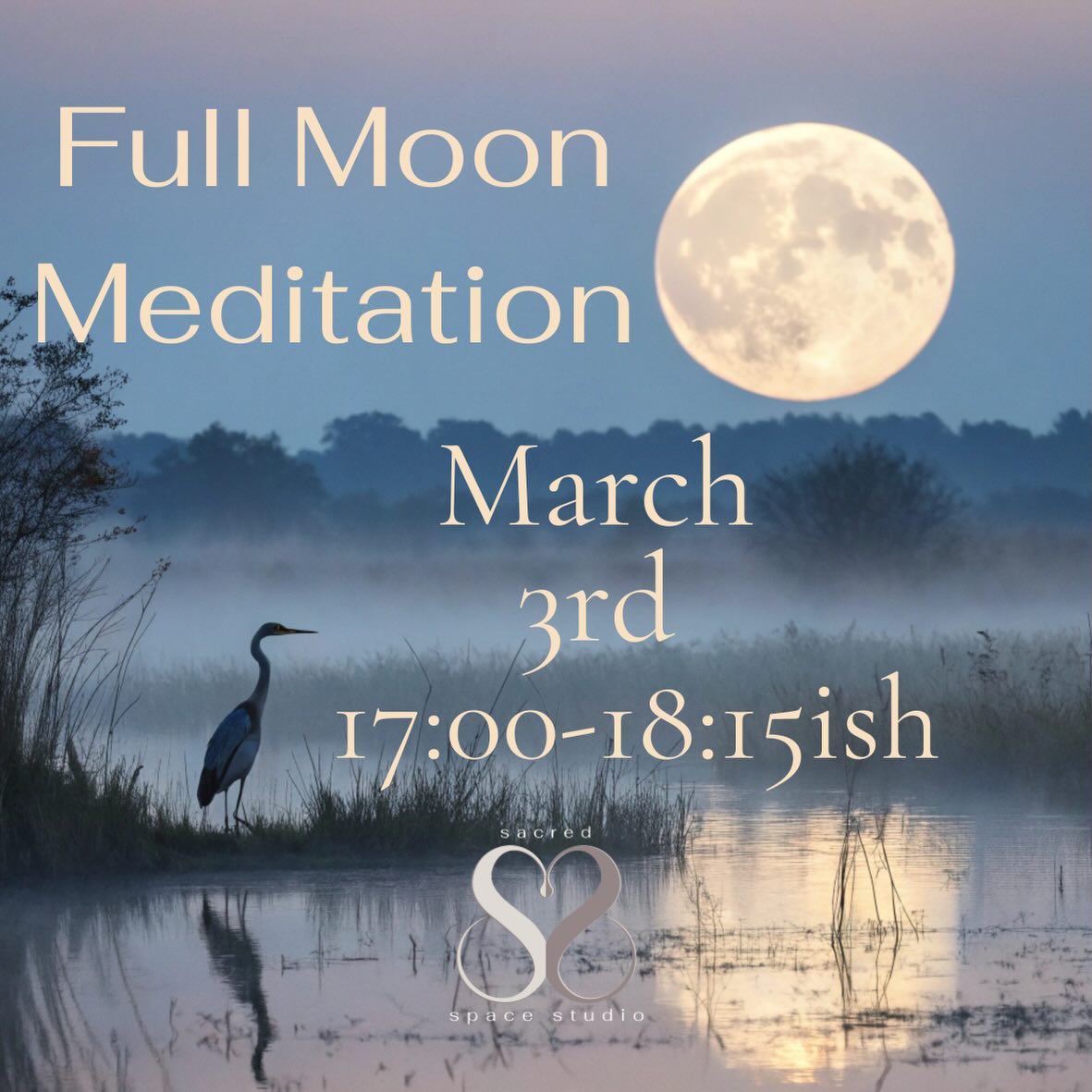 Full Moon Meditation
On March 3rd, under the glow of the Worm Moon transformed into a Blood Moon by a Lunar Eclipse, we gather to honor the cycles of shedding and renewal.
The Worm Moon, named for earthworms that emerge from the soil as it thaws after winter, symbolizes new beginnings and fertile inner ground.
The Blood Moon invites deep introspection, where we face our shadows with courage. This combined energy facilitates change, urging release of old patterns and alignment with natural rhythms.
Tuesday March 3rd
17:00 - 18:15ish
250 kr
Booking yoganitasweden@gmail.com
www.sacredspacestudio.se
@vasterascity @sacredspacestudio3d @yoga__nita #fullmoon #meditation