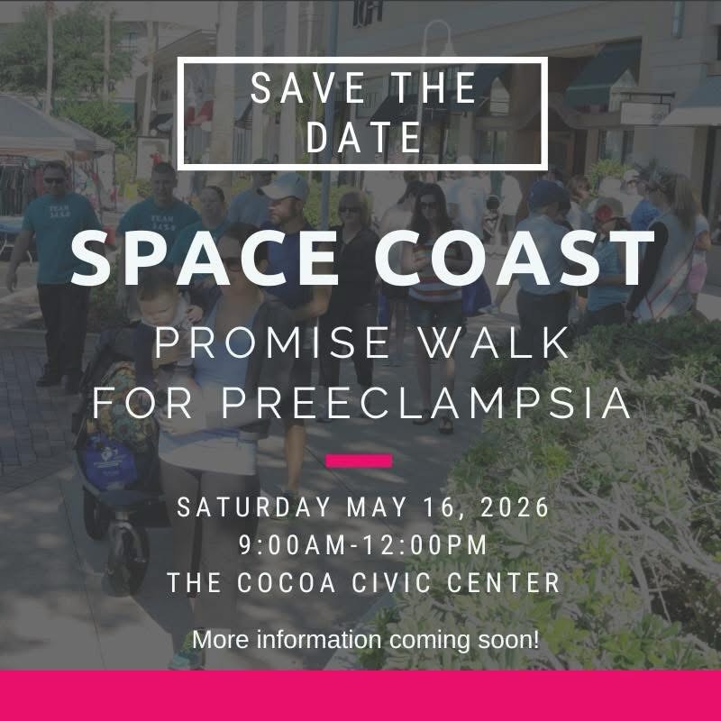 I’m so excited to announce that The Unfiltered Midwife will be sponsoring this years Space Coast Florida Promise Walk for Preeclampsia in Cocoa Village on May 16th! Click the link below to join our team to walk with us and donate if you can! Moms, Dads and little ones welcome!! 💕
https://secure.qgiv.com/event/2026promisewalk/account/2265205
#theunfilteredmidwife #preeclampsia #brevardmoms #preterm #midwife