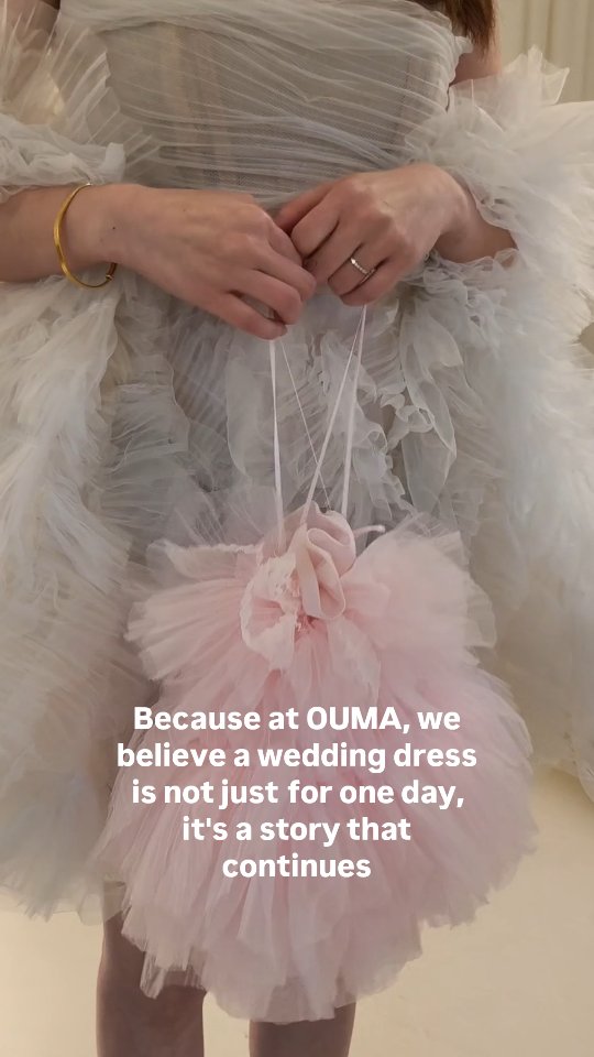 A dress made for one day, reimagined for a lifetime.
Our bride Arlene returned to the atelier with her wedding gown, not to preserve it in a box—but to give it a new life. Together, we transformed her dress into something she can wear again, carry forward, and continue making memories in.
At OUMA, we believe a gown should never belong to just one moment. It evolves with you.
If you’re an OUMA bride, our repurposing service is always here for you.
#OUMABride #OUMAAtelier #WeddingDressTransformation #SustainableBride #SustainableFashion