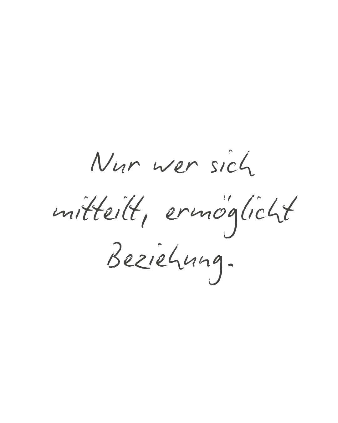 In Beziehung vermeiden wir oft Konflikte, halten bestimmte – meist ungeliebte – Seiten von uns zurück oder nehmen das Verständnis des Gegenübers als selbstverständlich.
Aber gerade diese Themen zu kommunizieren, macht Beziehung überhaupt erst möglich.
#beziehung #paartherapie #selbstentwicklung
