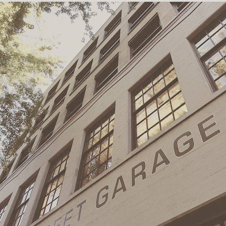 the historic WATER STREET GARAGE merges architectural elements from 1889, 1930, 1970 with MODERN loft style homes built in 2009 #gastown #waterstreet #vancouver #downtownvancouver #realestate #loft #modernloft #vancity #heritage #facade #vancouverisawesome
