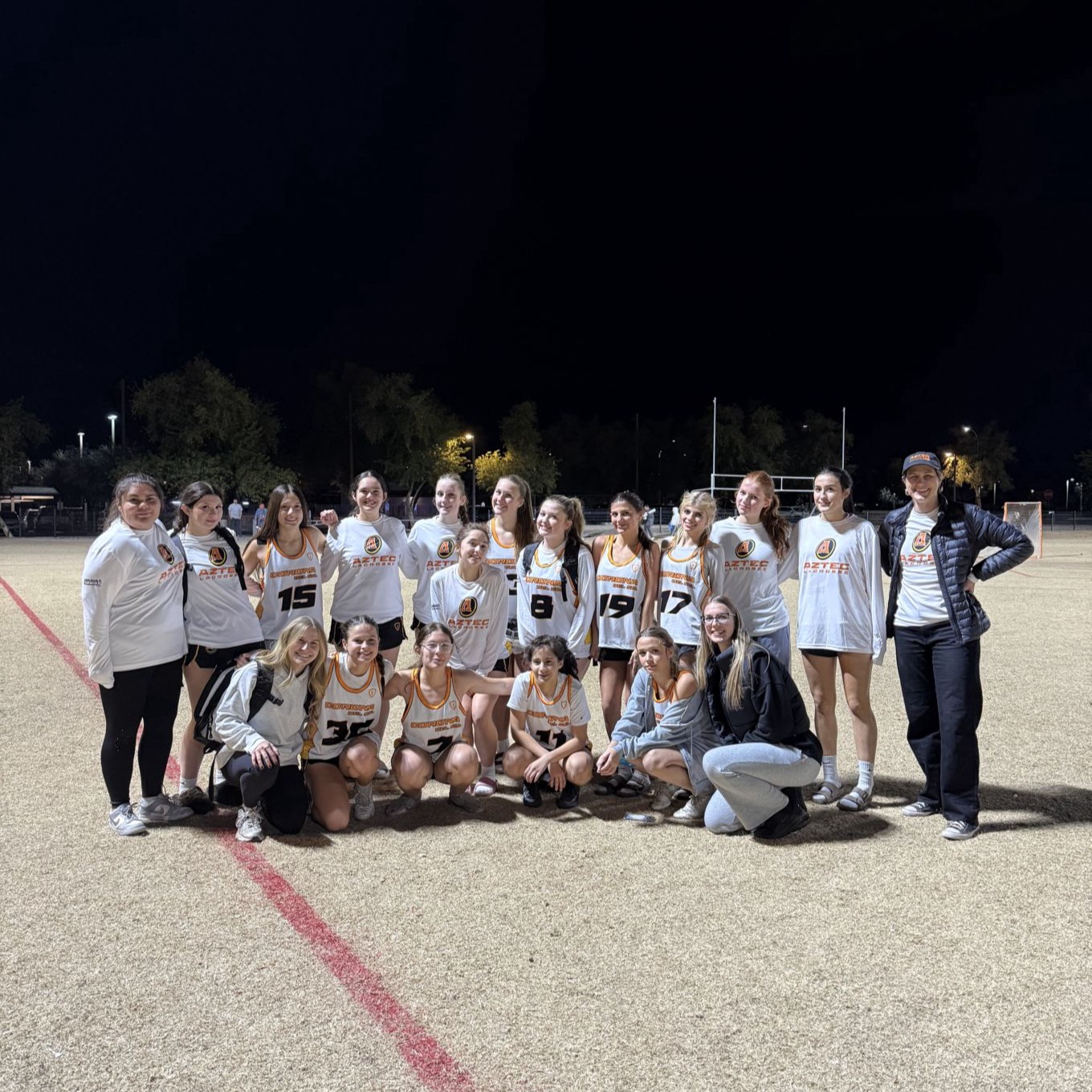 🥍 Meet Your 2026 AZTEC Girls Varsity Lacrosse Team! 🥍
We’re kicking off the season with passion, determination, and unstoppable energy! These talented Athletes are ready to showcase what Girls Lacrosse is all about, and we’d love for you to join us on this exciting journey.
👉 Follow us for updates or give us a shout out to show your support!
🗓️ Next Game:
Tuesday, Feb 24th | 7:30pm
📍 Desert Vista
Bring your friends, cheer loud, and let’s make some noise!!
Let’s go, AZTECS! 💛🧡🖤
#AztecGirlsLacrosse #GirlsLacrosse #GoAztecs #LacrosseFamily